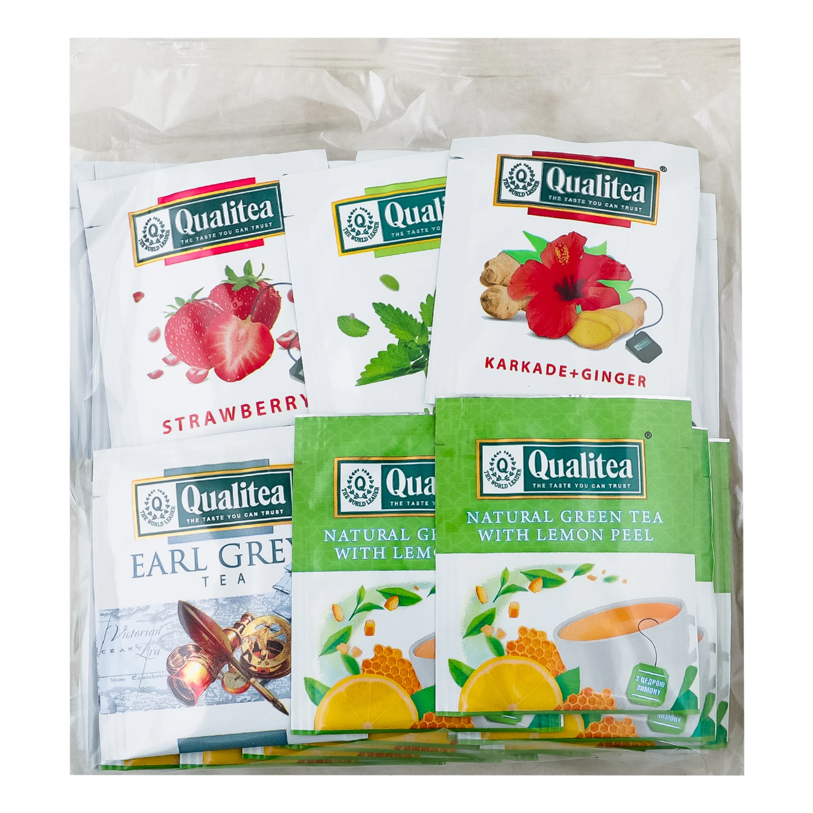 Чай Qualitea Fruit assortment 50*2г/уп Фото №:1