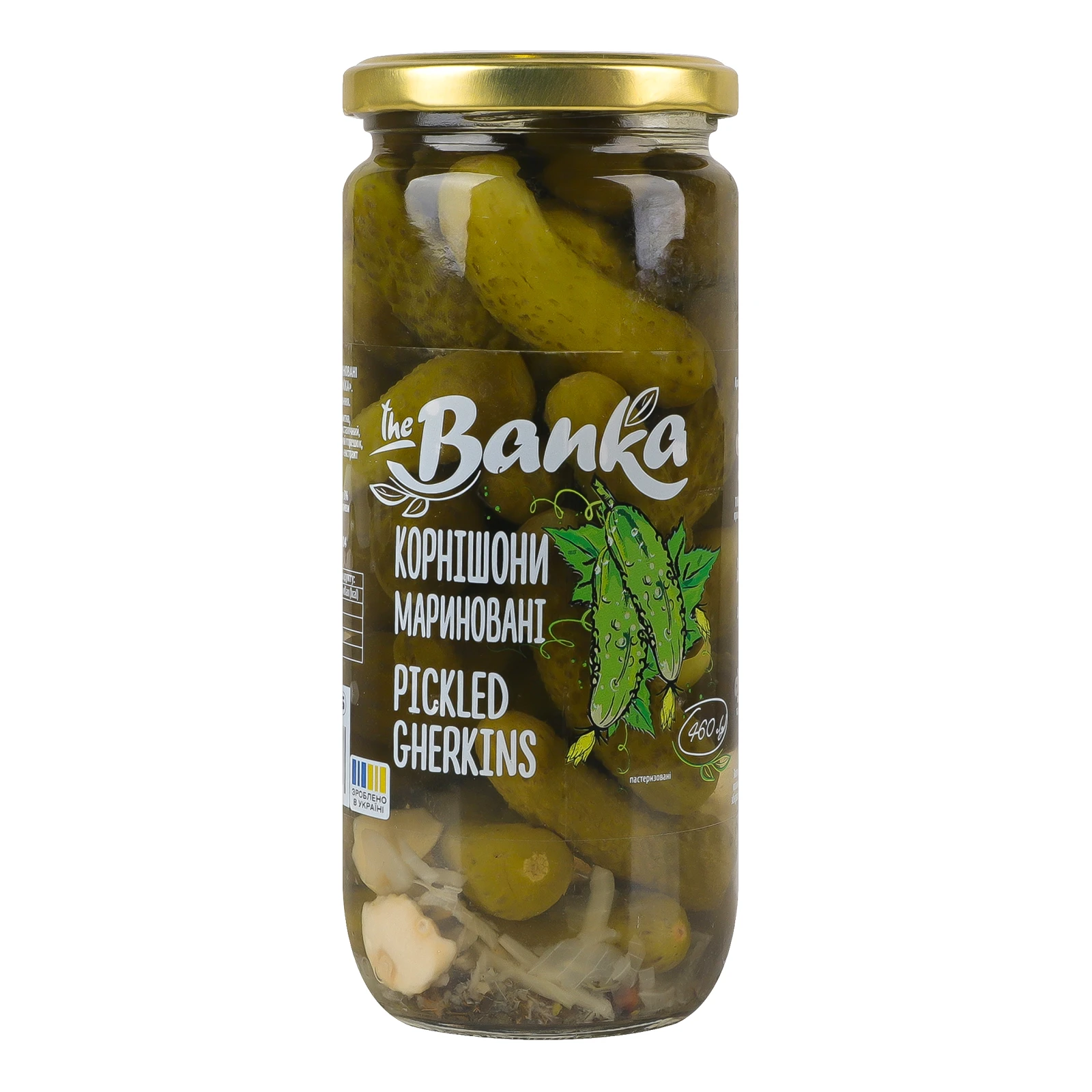 Корнішони the Banka мариновані 460г Фото навігації №:1
