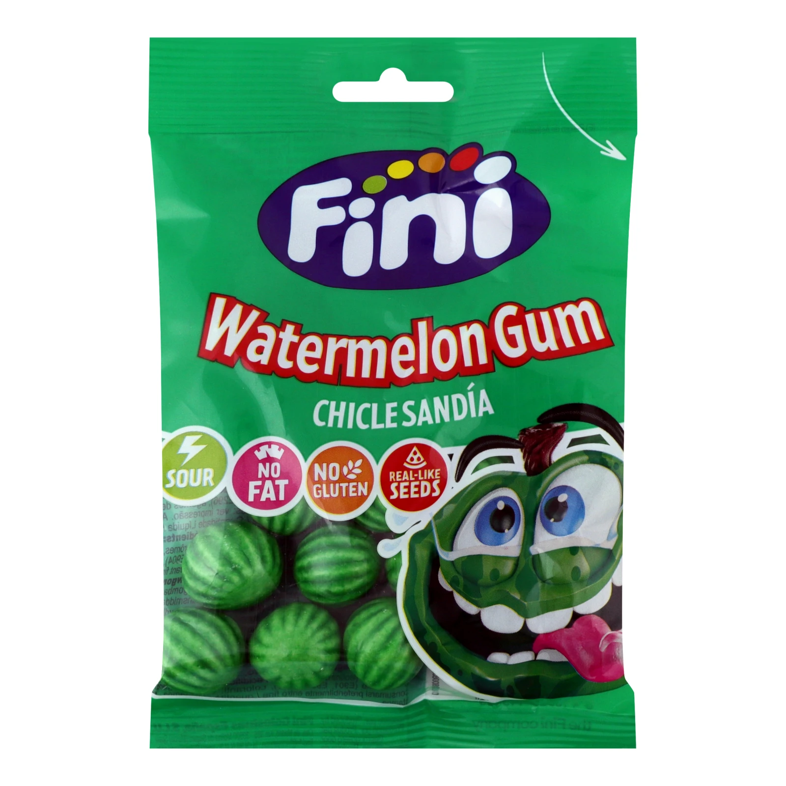 Гумка жувальна Fini Watermelon 90г Фото навігації №:1