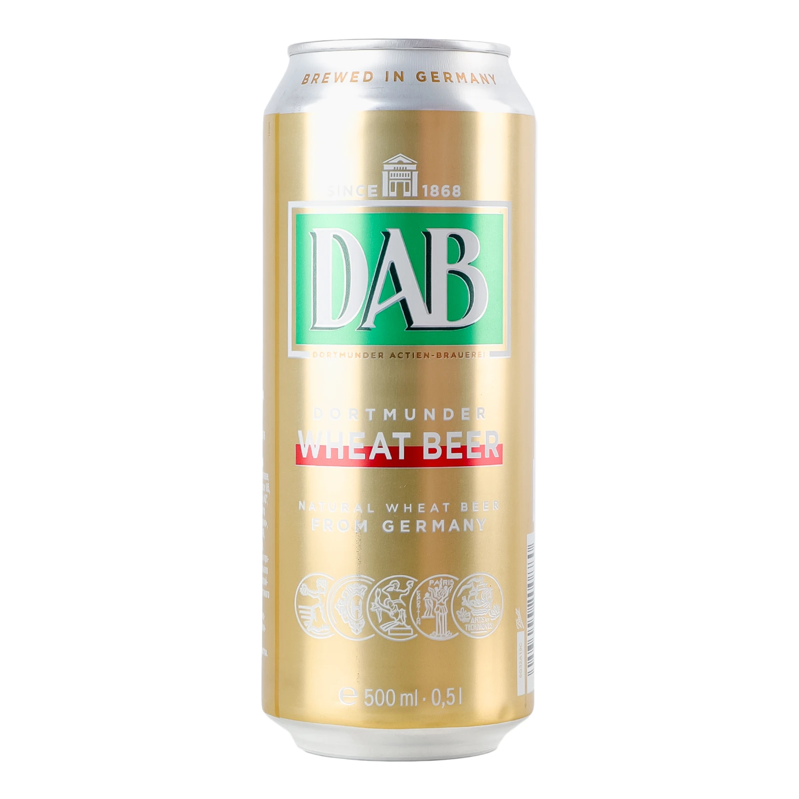 Пиво DAB Wheat Beer світле нефільтроване пастеризоване 4.8% 0.5л Фото №:1