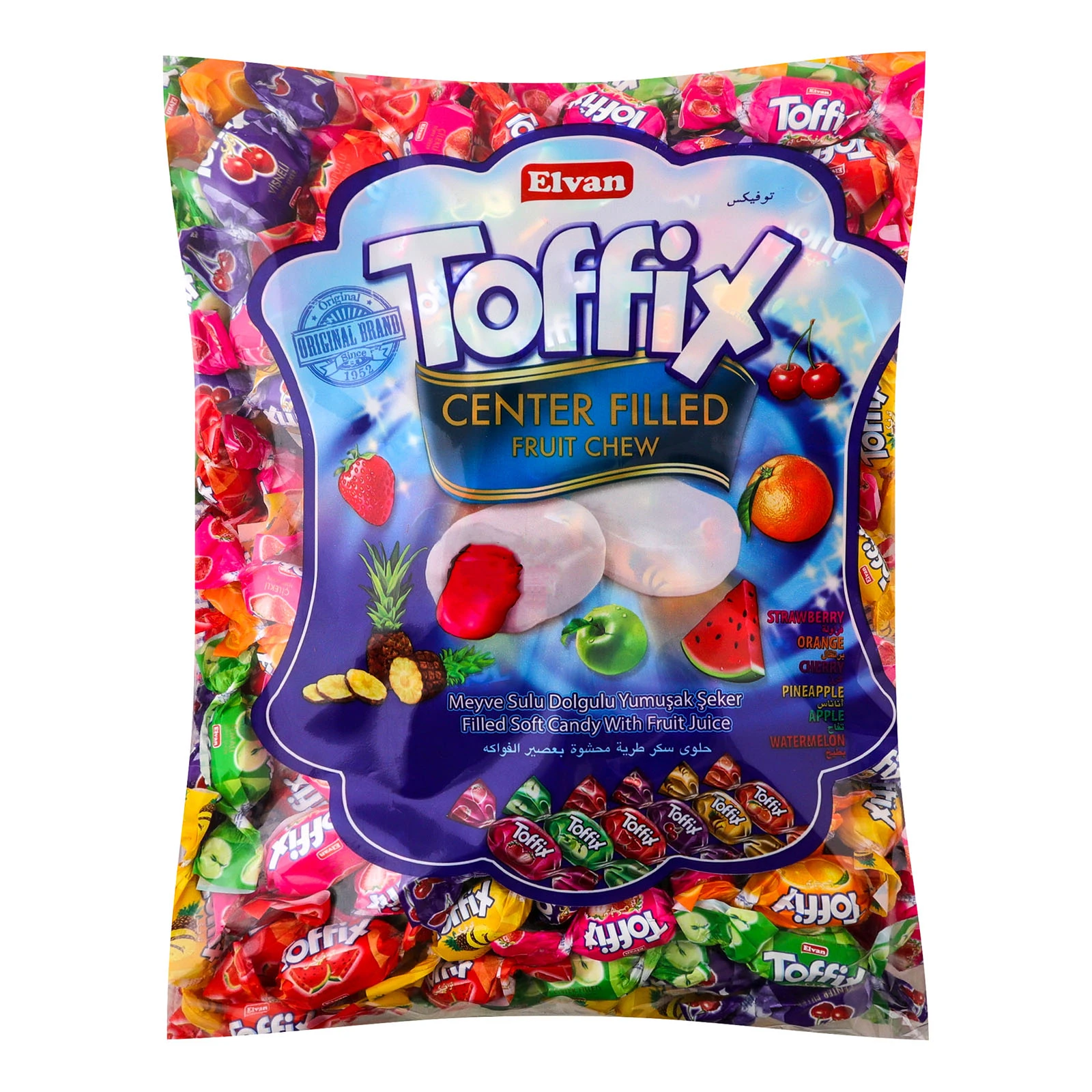 Цукерки жувальні Elvan Тофікс мікс Фото №:1