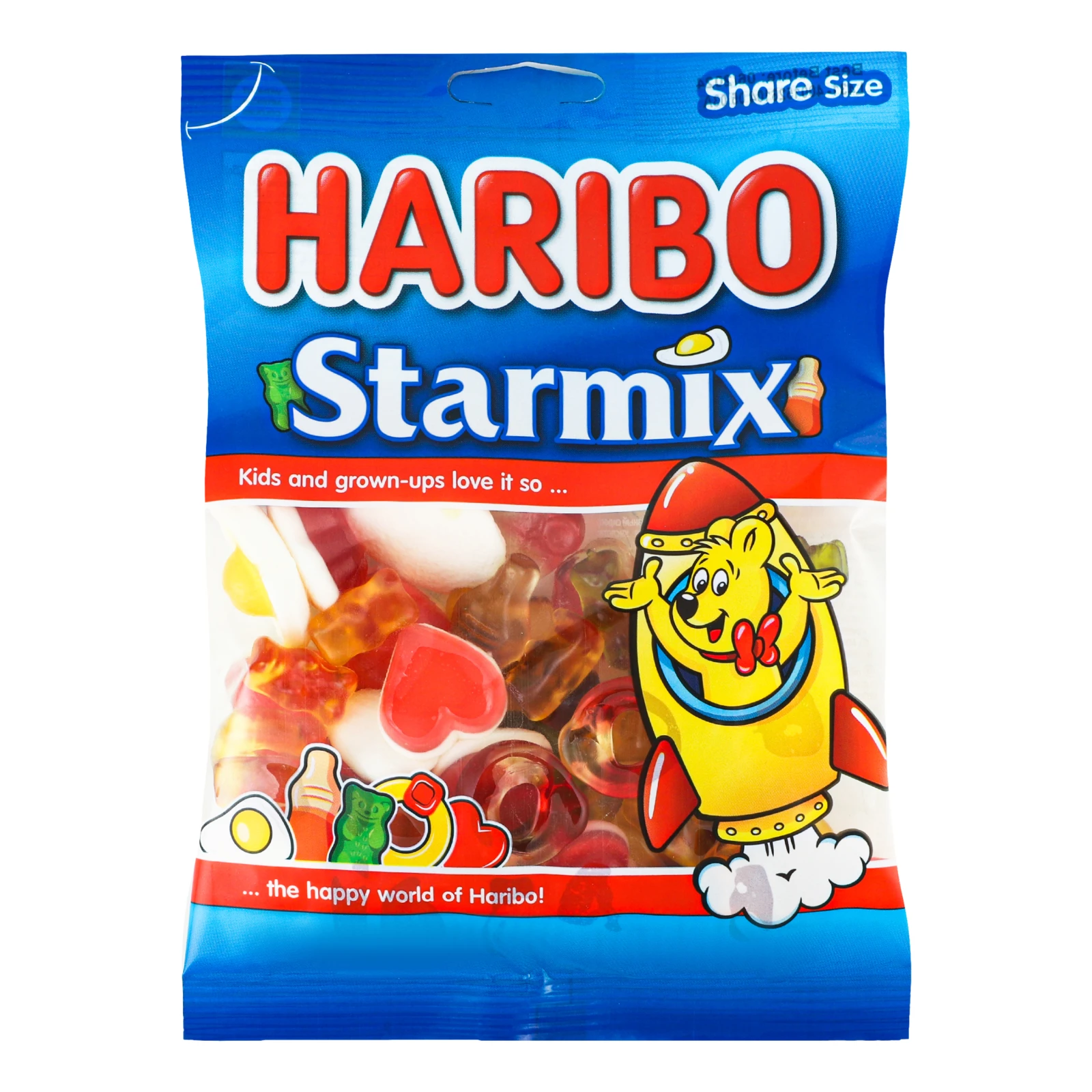 Цукерки желейні Haribo Starmix неглазуровані 150г Фото №:1