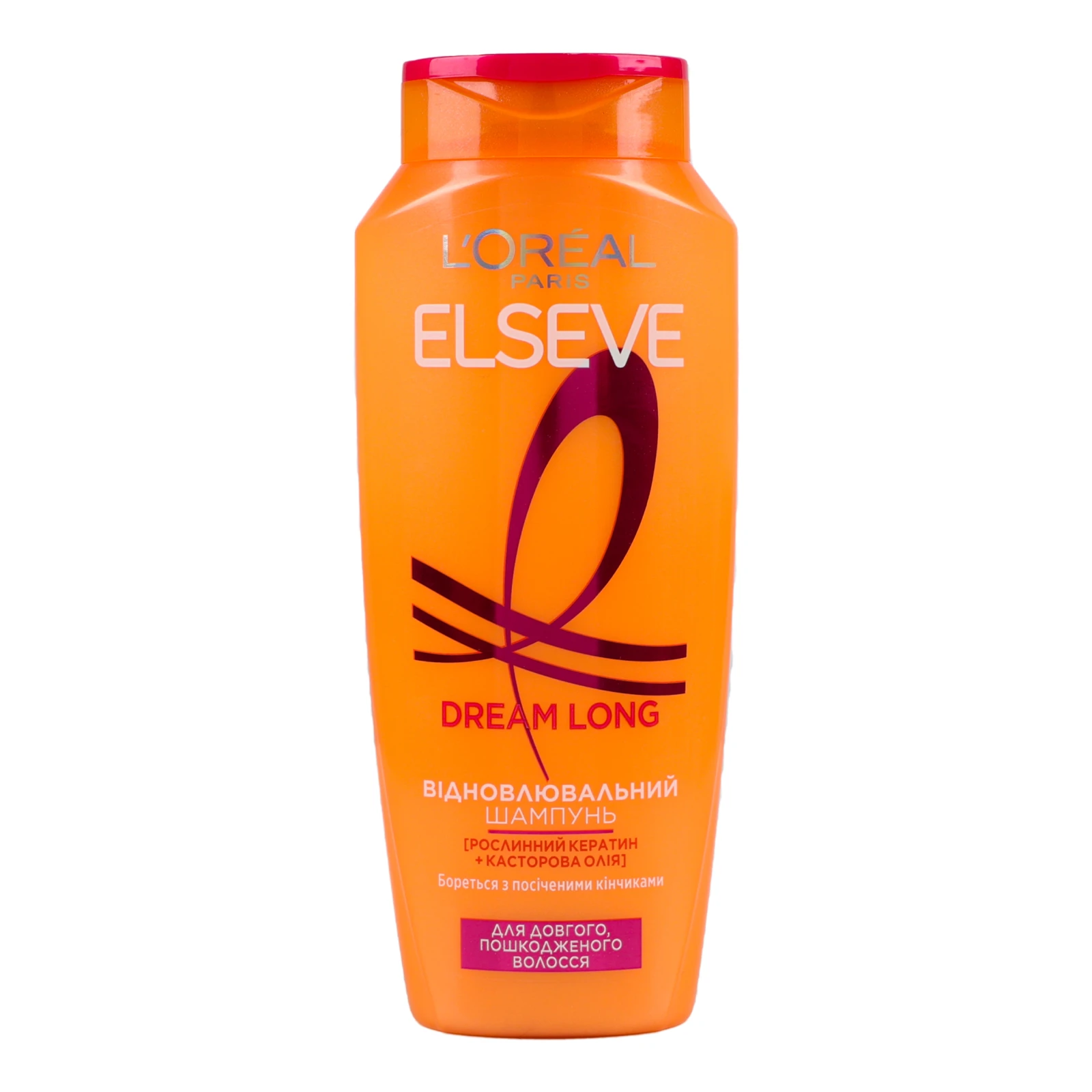 Шампунь Elseve Drеam long Відновлювальний для довгого пошкодженого волосся 250мл Фото №:1