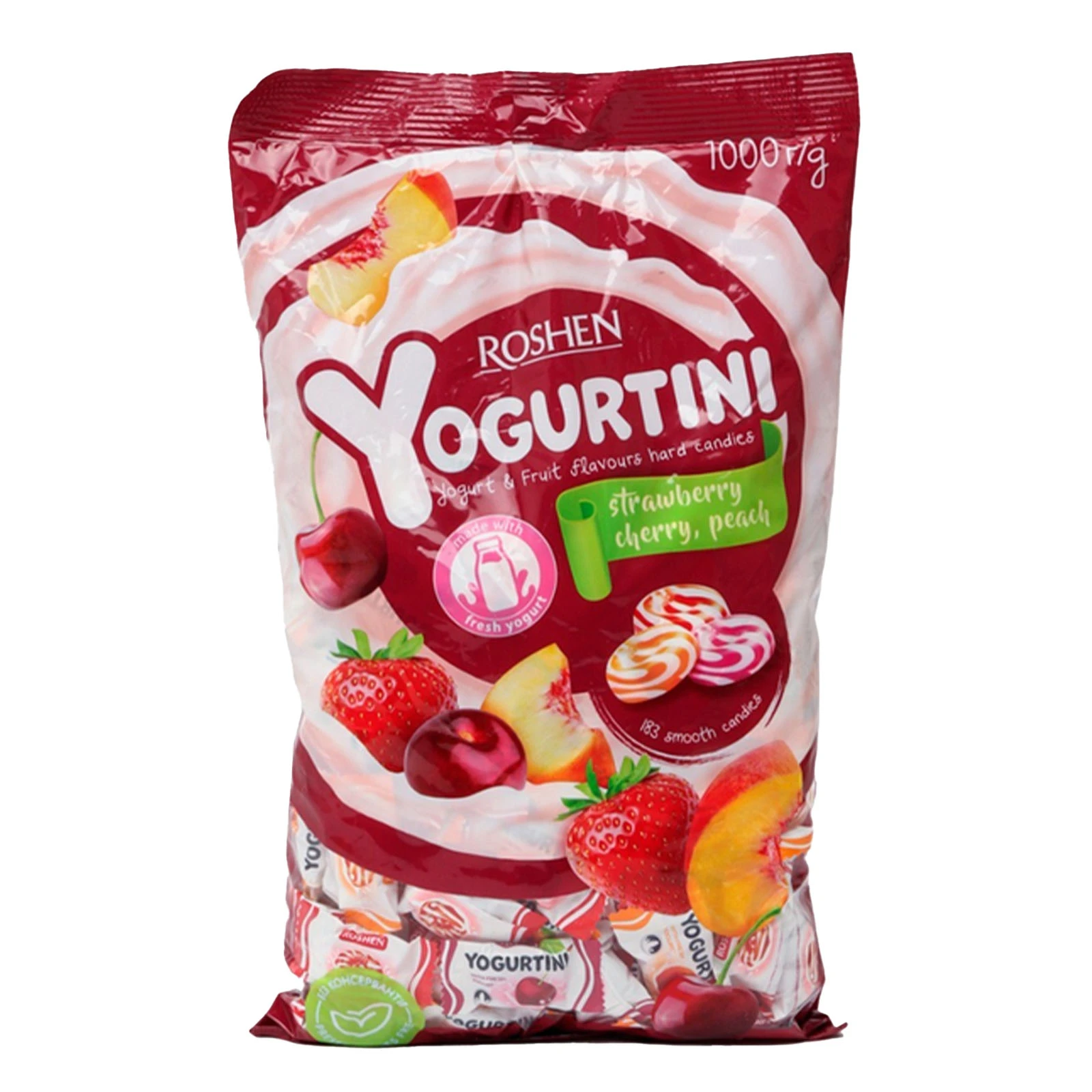 Цукерки Roshen карамель Yogurtini Фото №:2