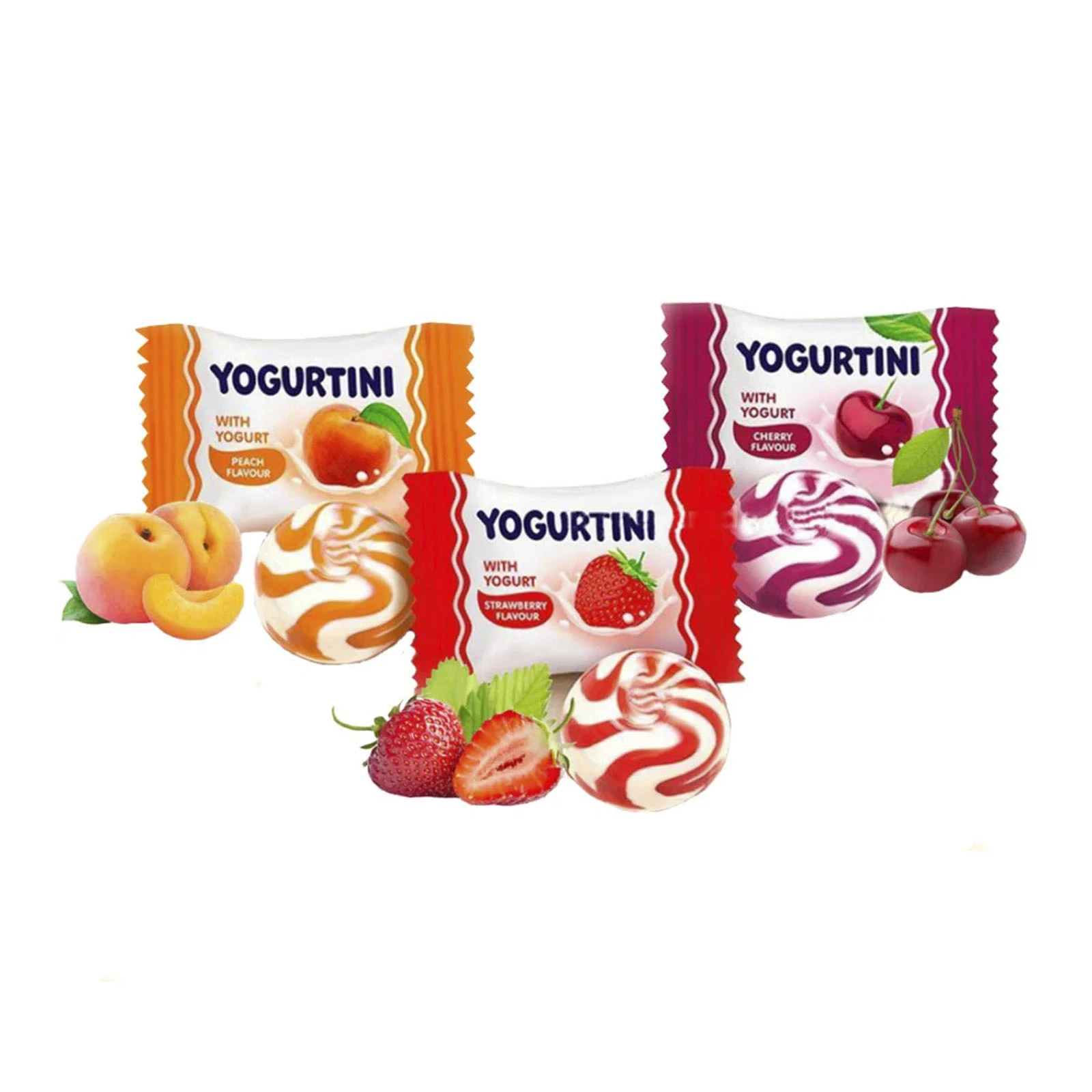 Цукерки Roshen карамель Yogurtini