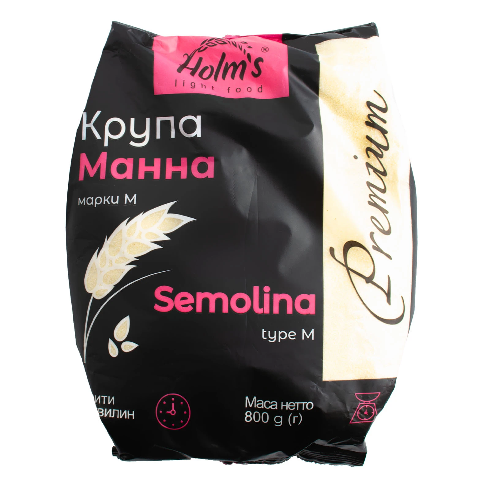 Крупа Holm's light food манна марки М 800г Фото навігації №:1