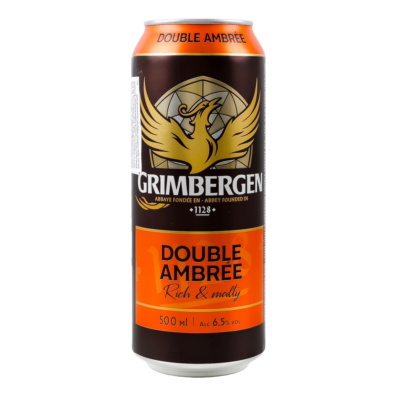 Пиво спеціальне Grimbergen Double Ambree Rich&Malty темне пастеризоване 6.5% 0.5л Фото №:2