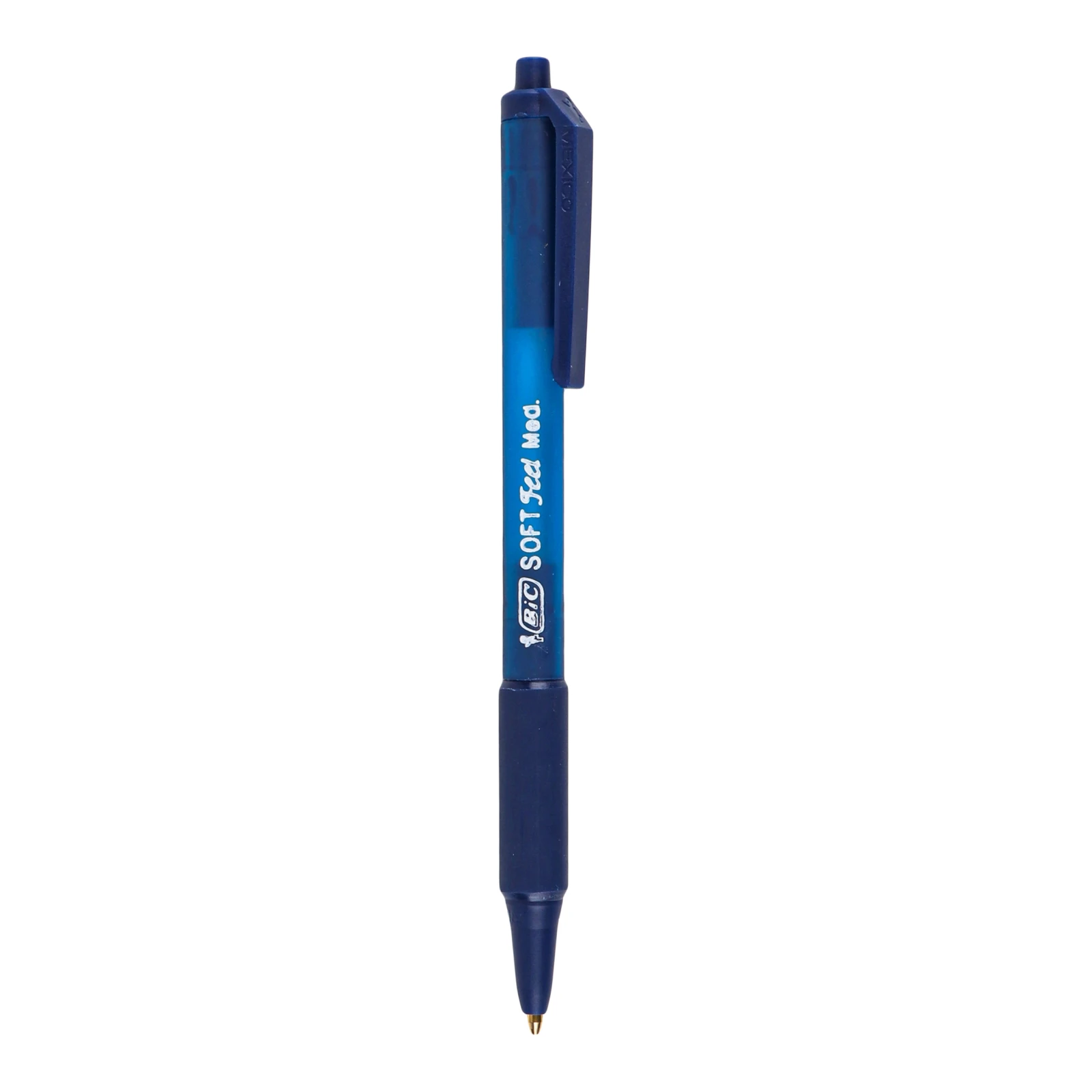 Ручка BiC Soft кулькова автоматична синя 1шт