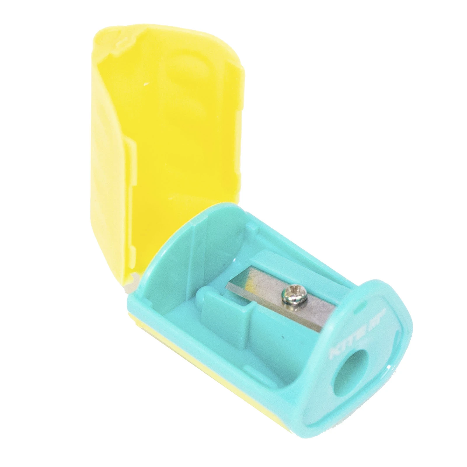 Точилка Kite з контейнером 1шт Twist асорті Фото №:1