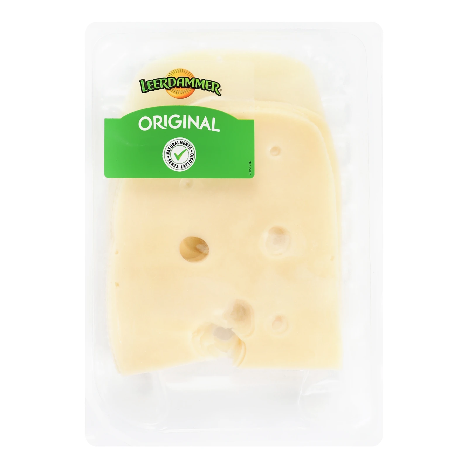 Сир Leerdammer Original твердий скибочками 45% 130г Фото №:1