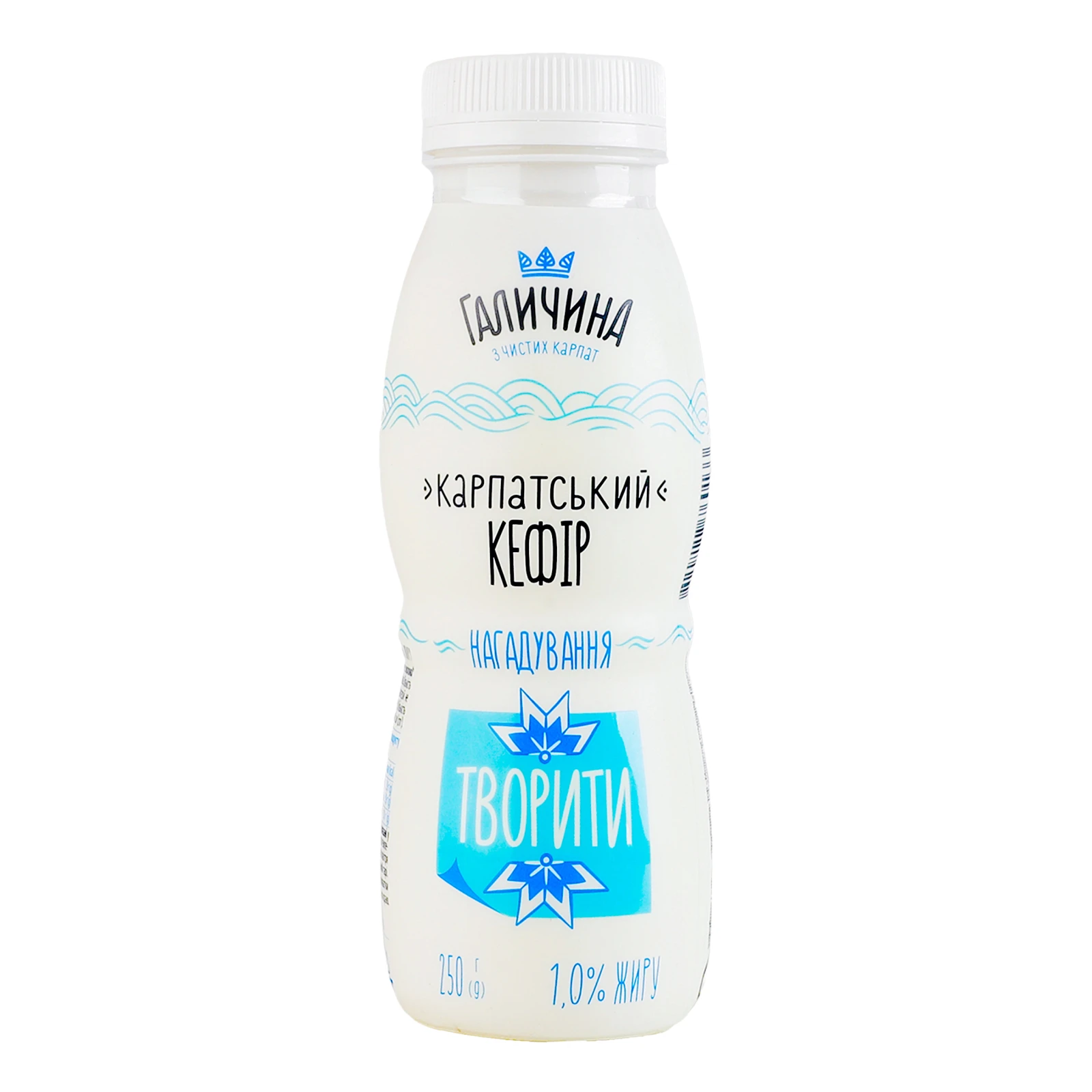 Кефір Галичина Карпатський 1% 250г