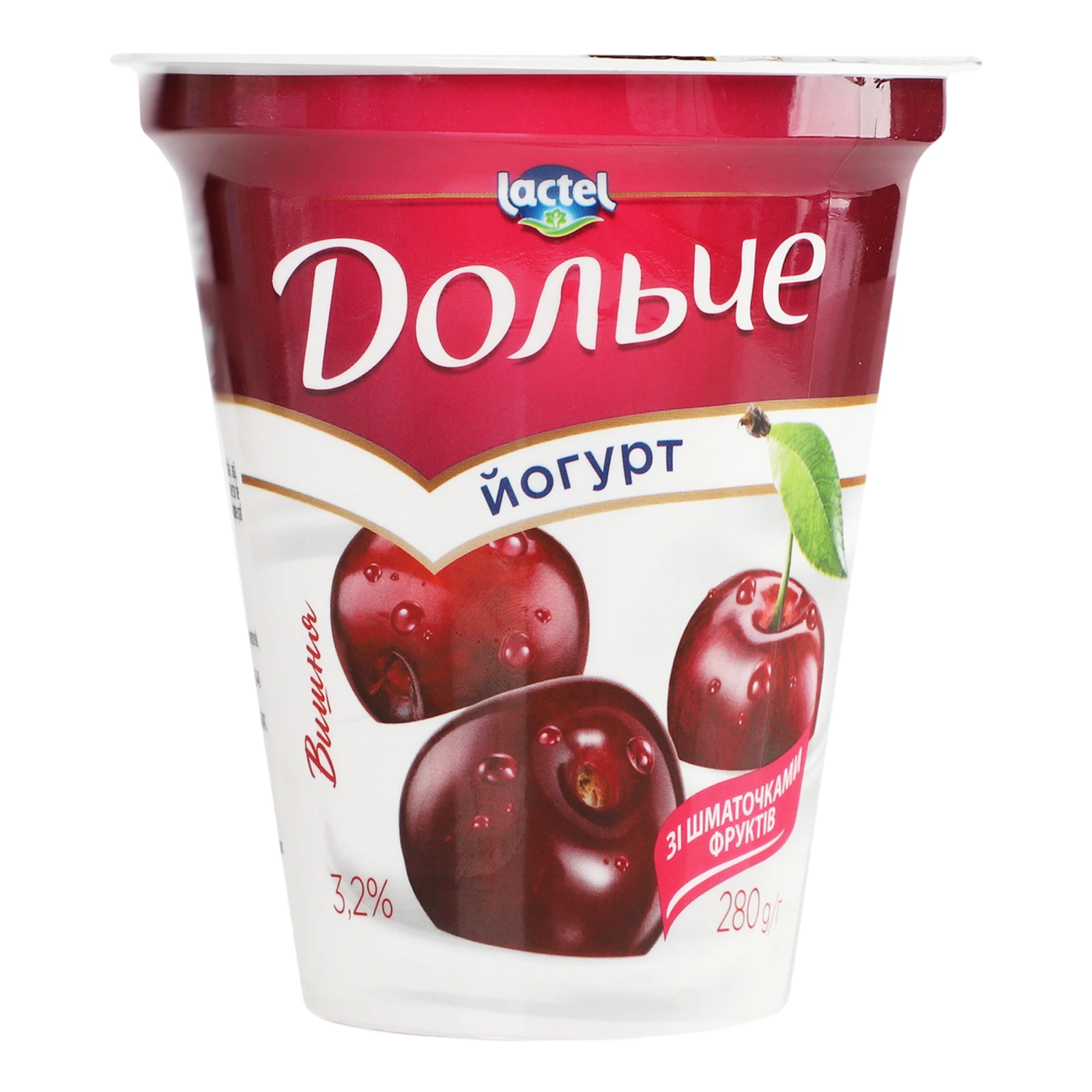 Йогурт Дольче Вишня 3.2% 280г Фото №:1