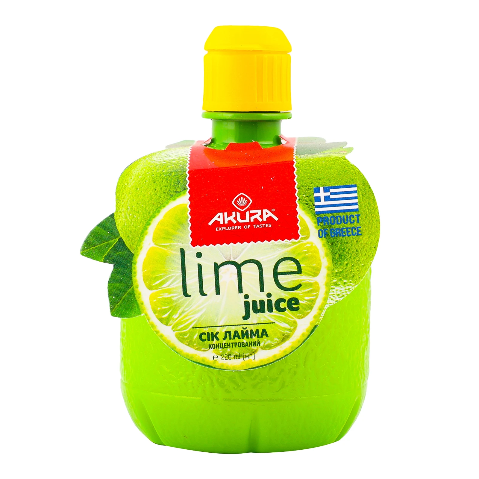 Сік Akura лайма концентрований 220мл Фото №:1