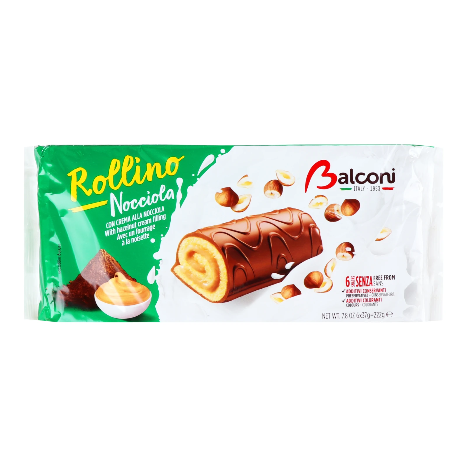 Рулети Balconi 222г Міні горіх Фото навігації №:1