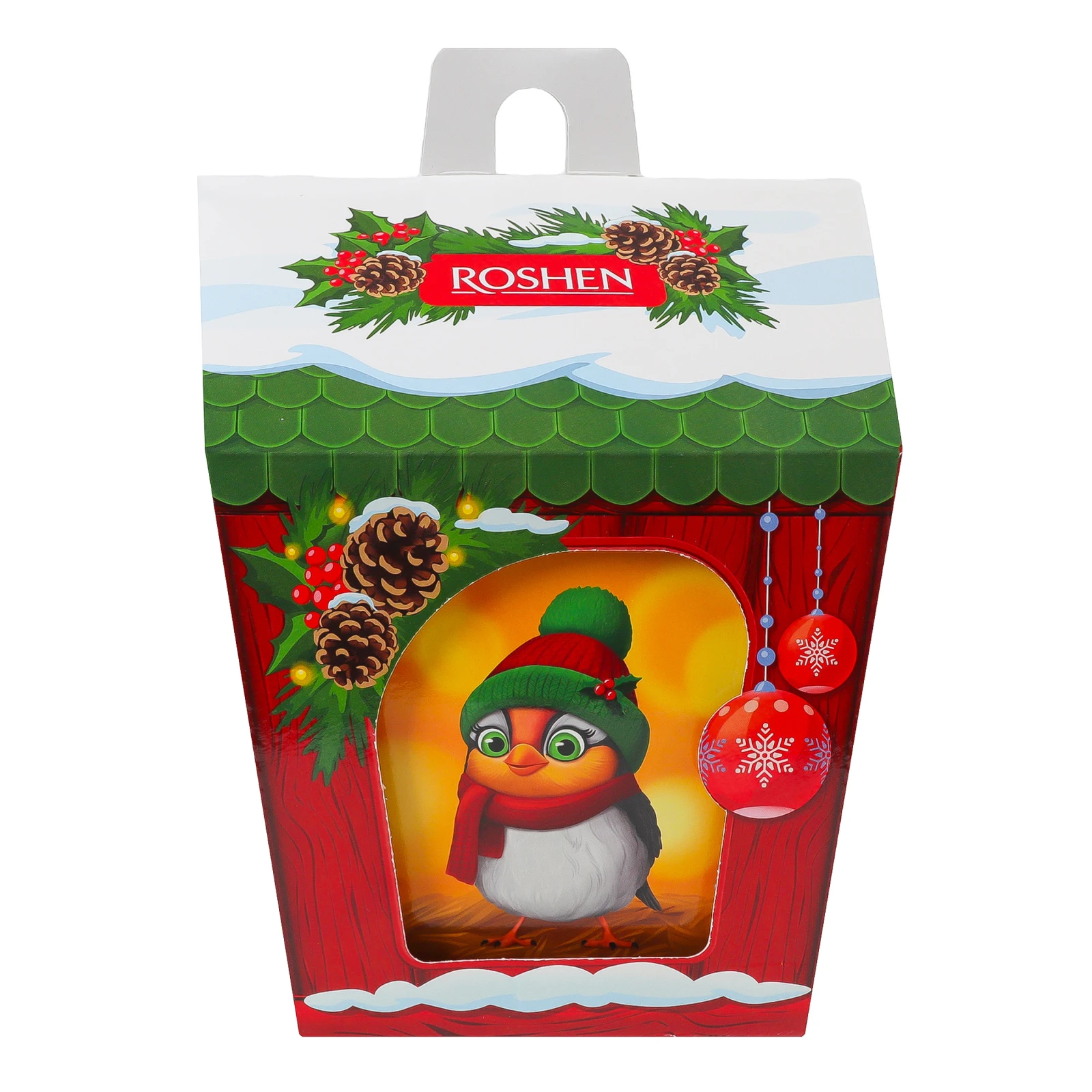 Набір подарунковий Roshen Годівничка для птахів 918г Фото №:2