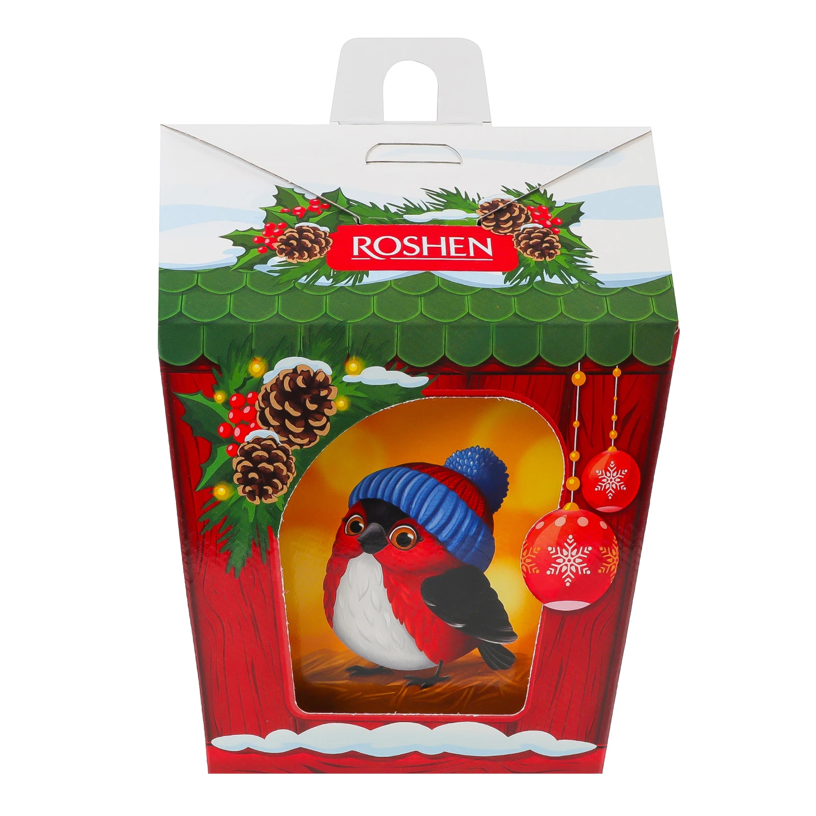 Набір подарунковий Roshen Годівничка для птахів 918г Фото №:1