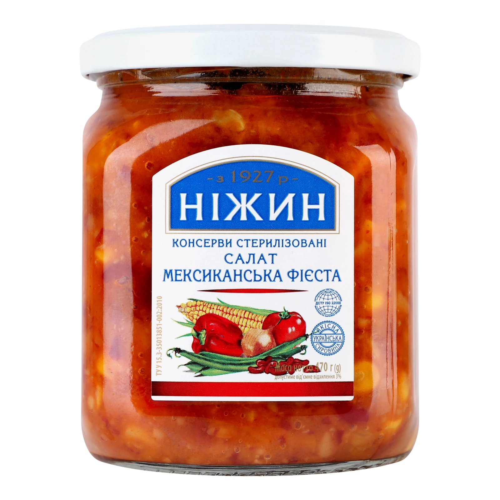 Салат Ніжин Мексиканська Фієста 470г Фото №:1