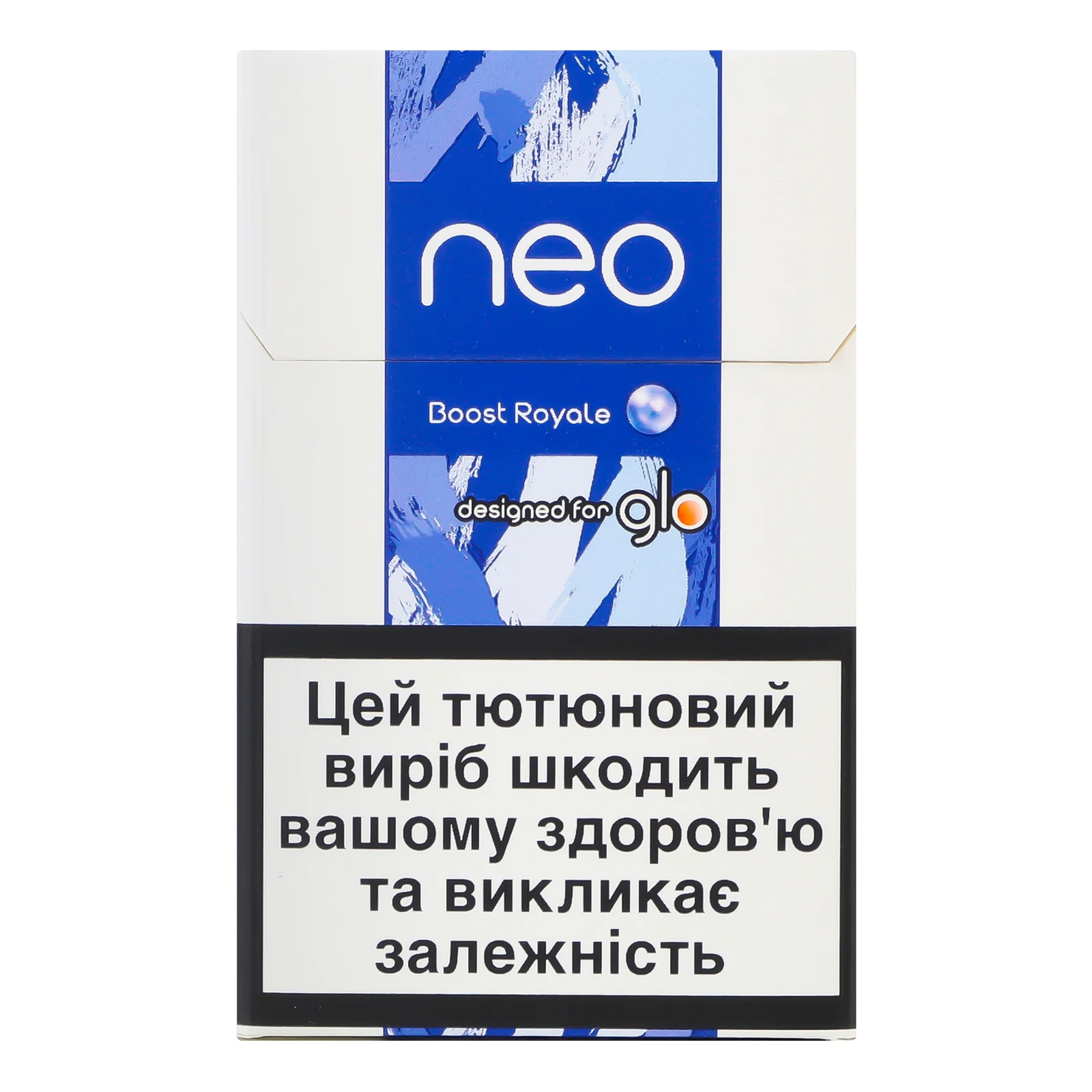 Виріб тютюновмісний Neo Boost Royale стік для електричного нагрівання з фільтром 20шт Фото навігації №:1