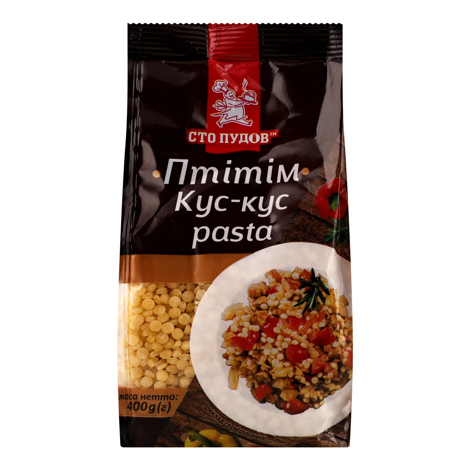 Кус-кус Сто пудів Птітім 400г Фото №:1