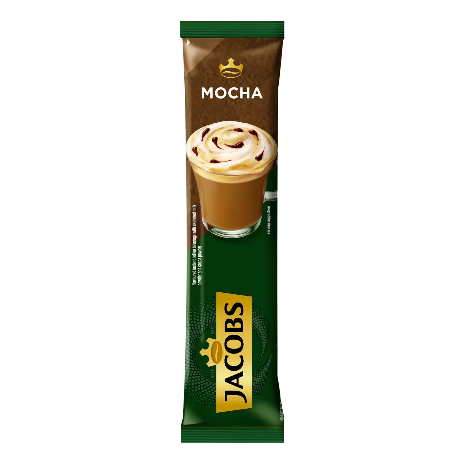 Напій кавовий Jacobs Mocha розчинний з какао 19.6г