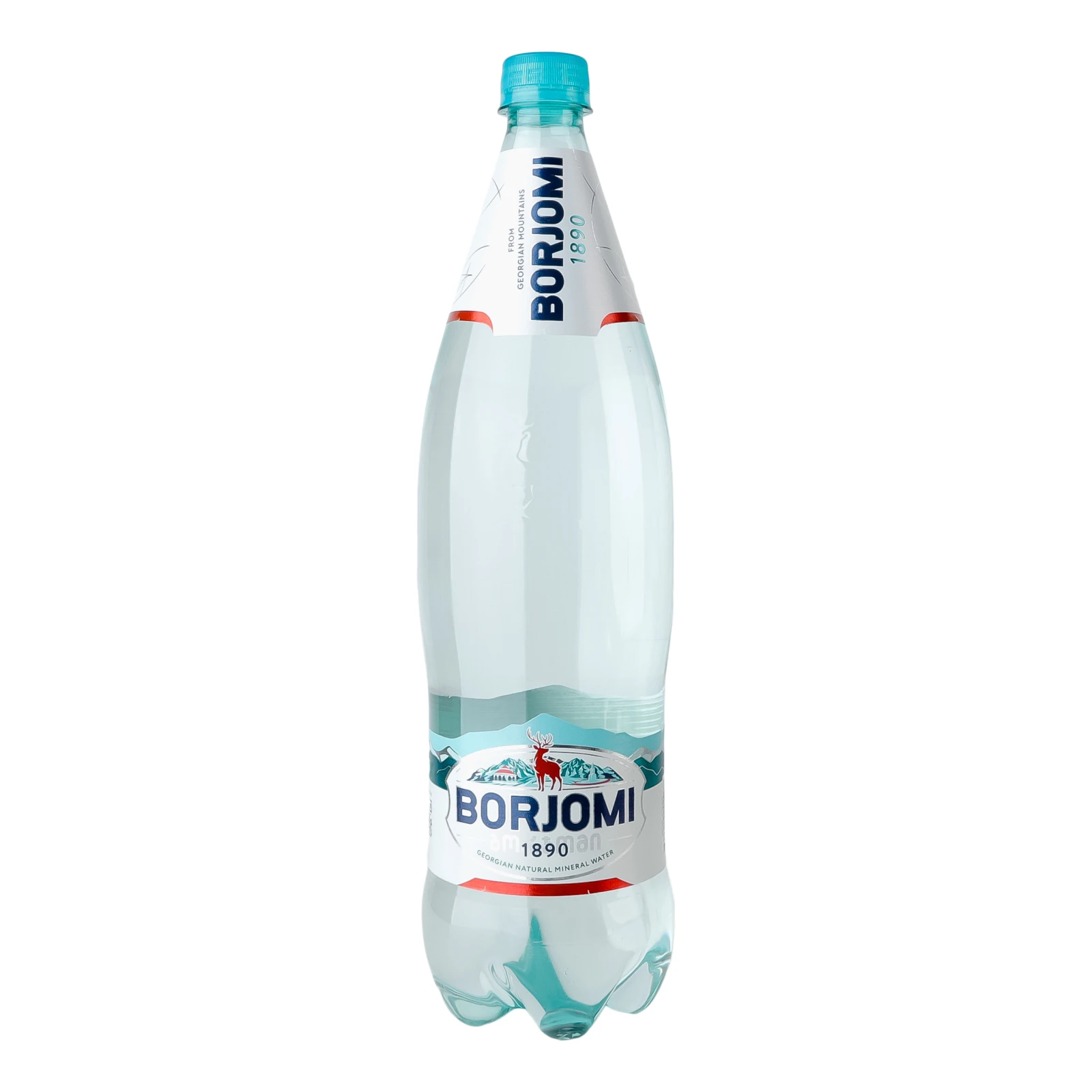 Вода мінеральна Borjomi природна лікувально-столова сильногазована 1.25л