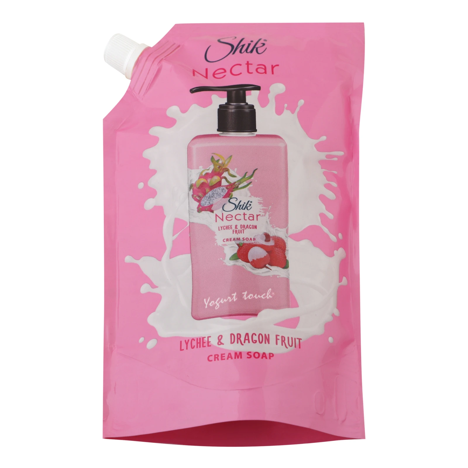 Крем-мило Shik Nectar рідке Lychee&Dragonfruit 460г Фото навігації №:1