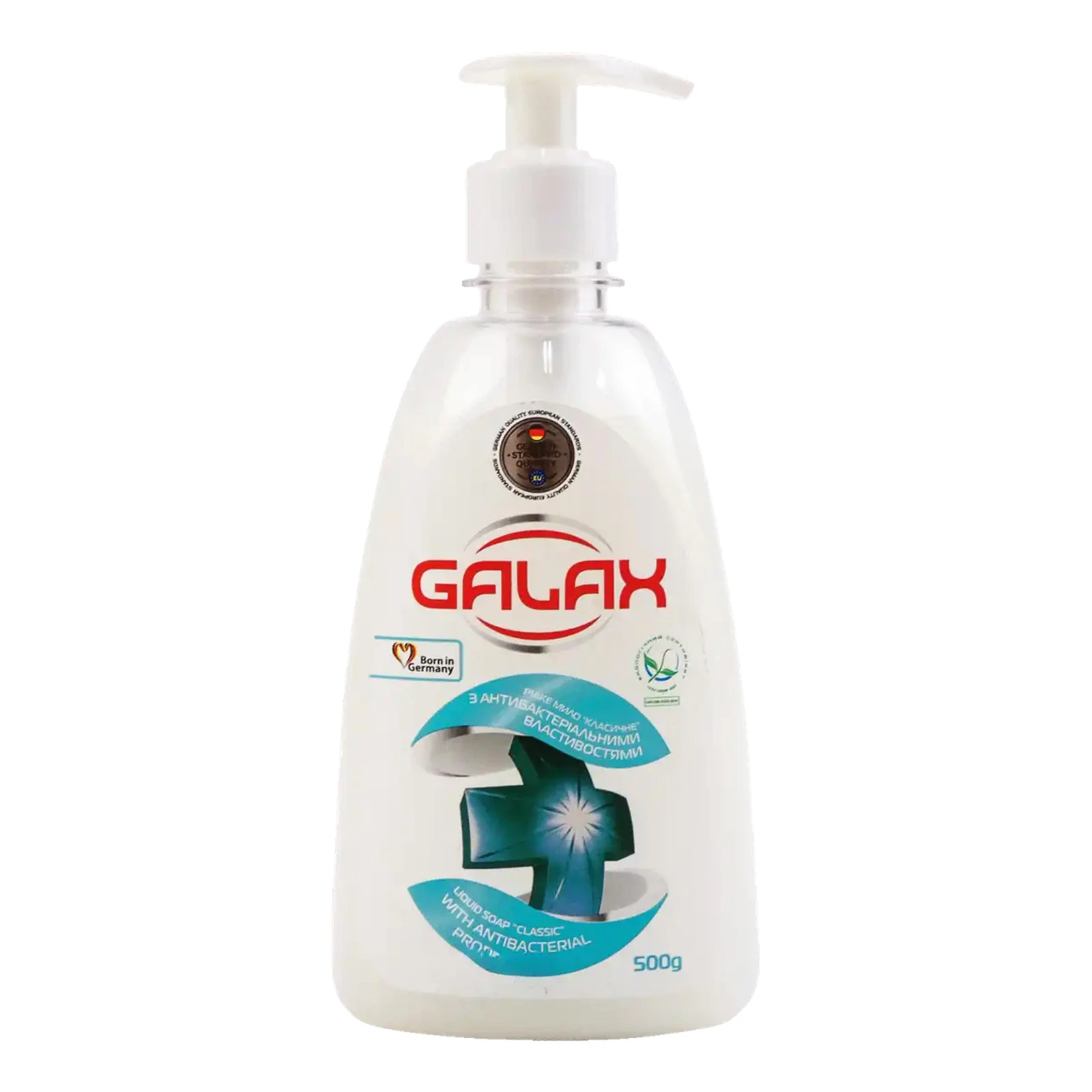 Мило рідке Galax Класичне з антибактеріальними властивостями 500г Фото №:1