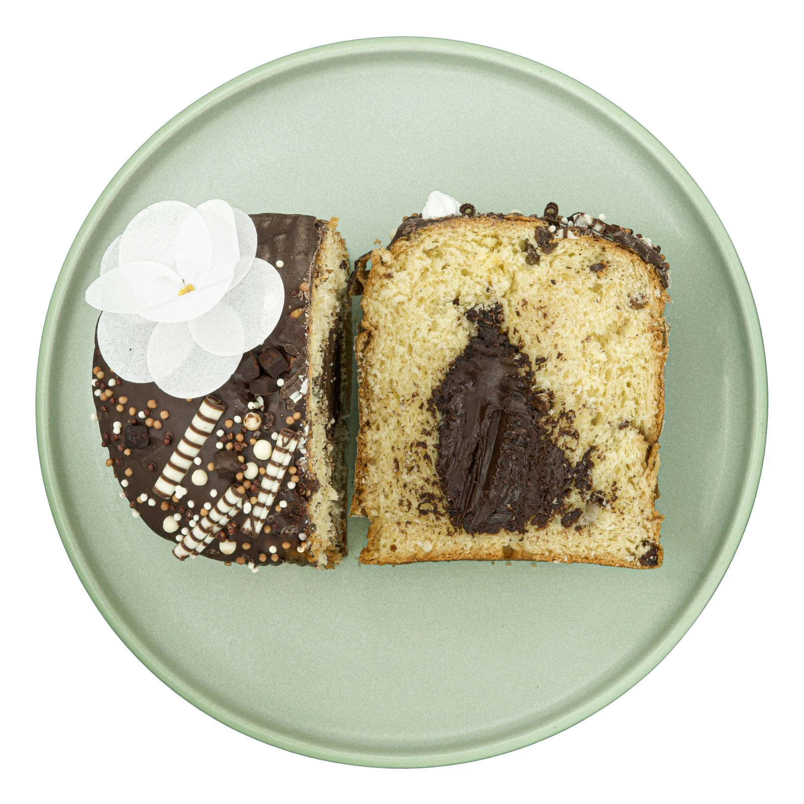 Кекс Горбушка Великодній з шоколадною начинкою 450г Фото №:1