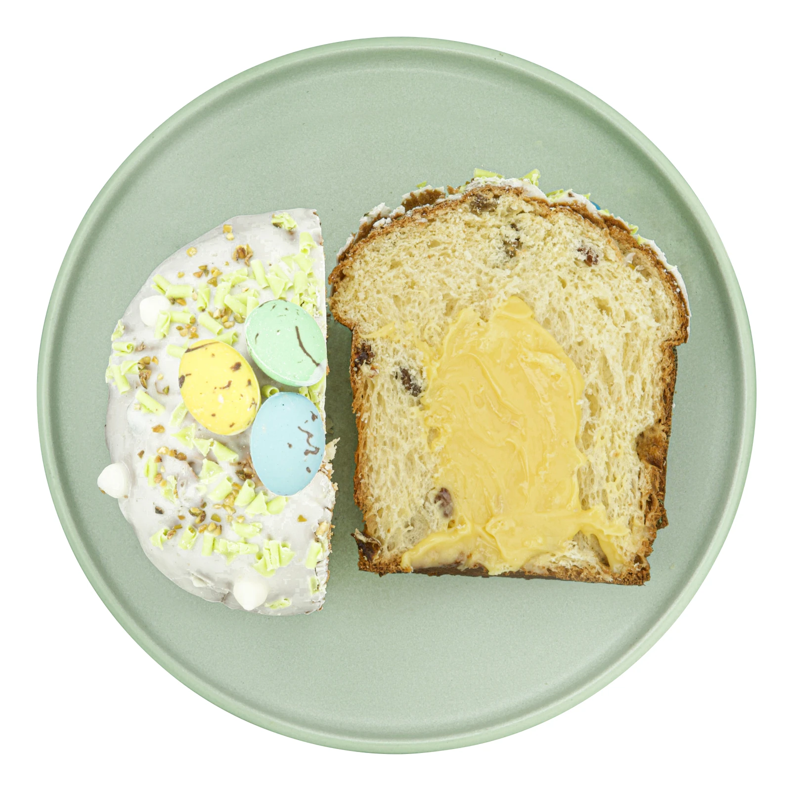 Кекс Горбушка Великодній з лимонною начинкою 450г Фото №:1