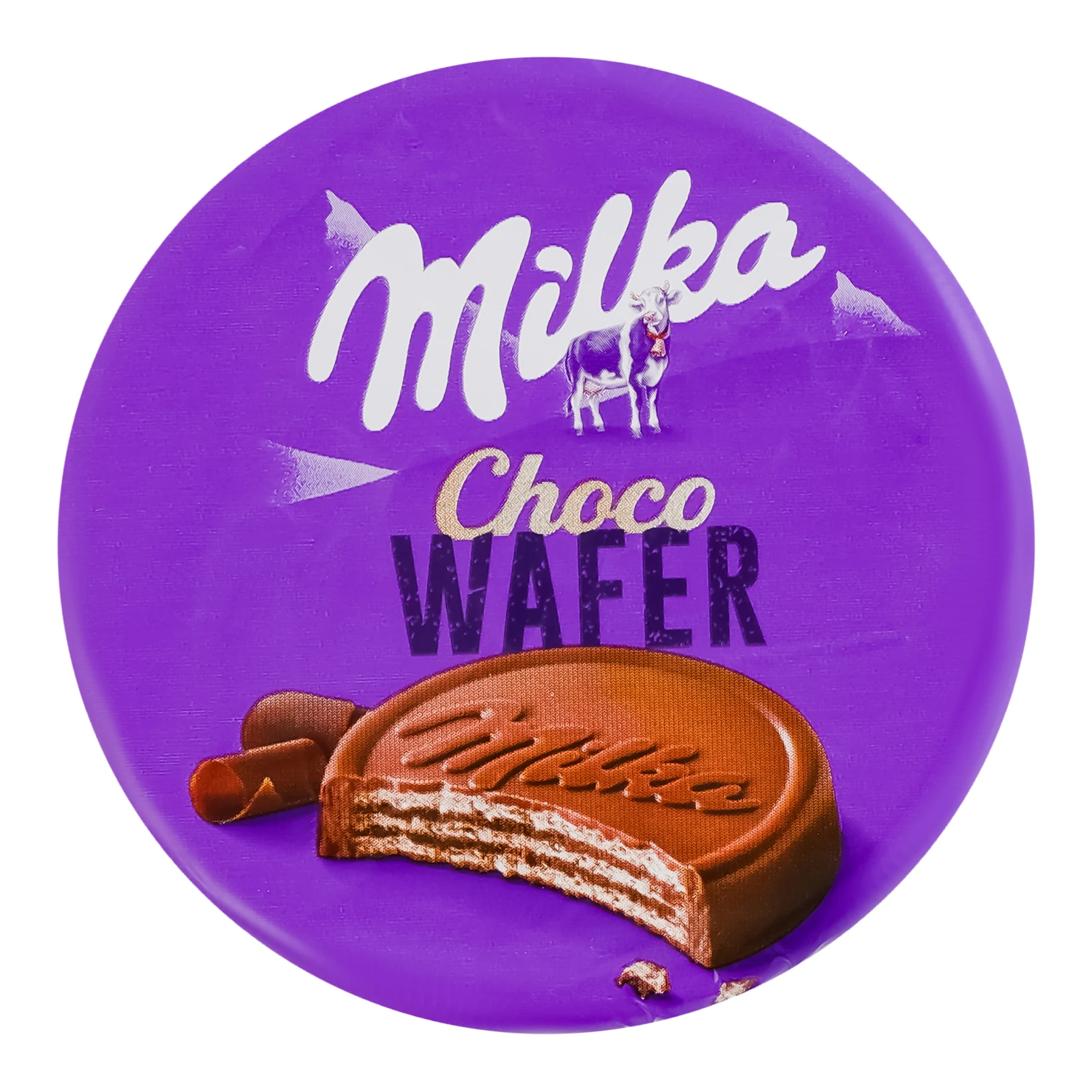Вафлі Milka Choco wafer вкриті молочним шоколадом з начинкою з какао 30г