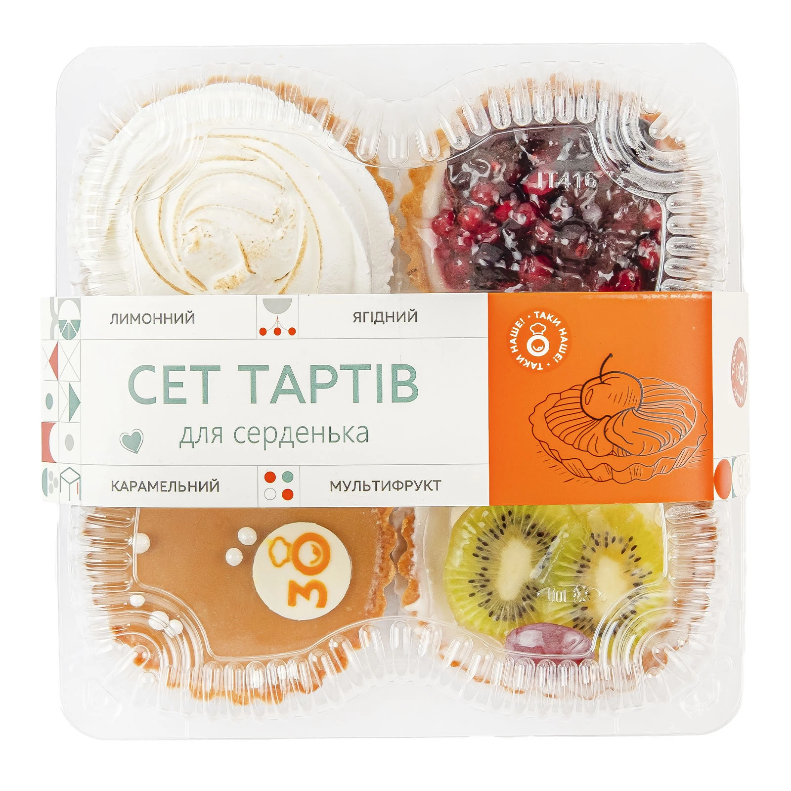 Сет тартів Фото №:2