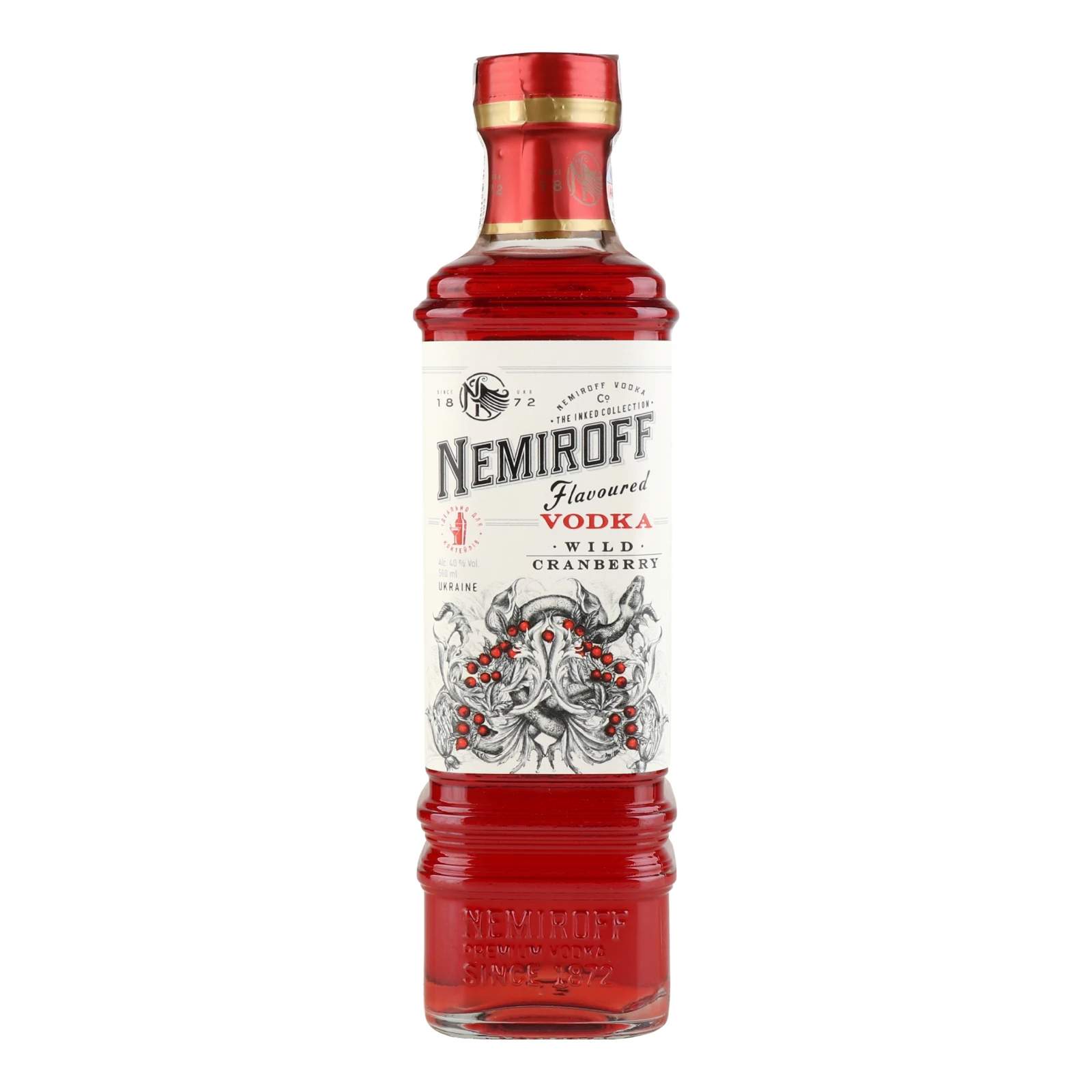 Настоянка Nemiroff Wild Cranberry 40% 0.5л Фото №:1