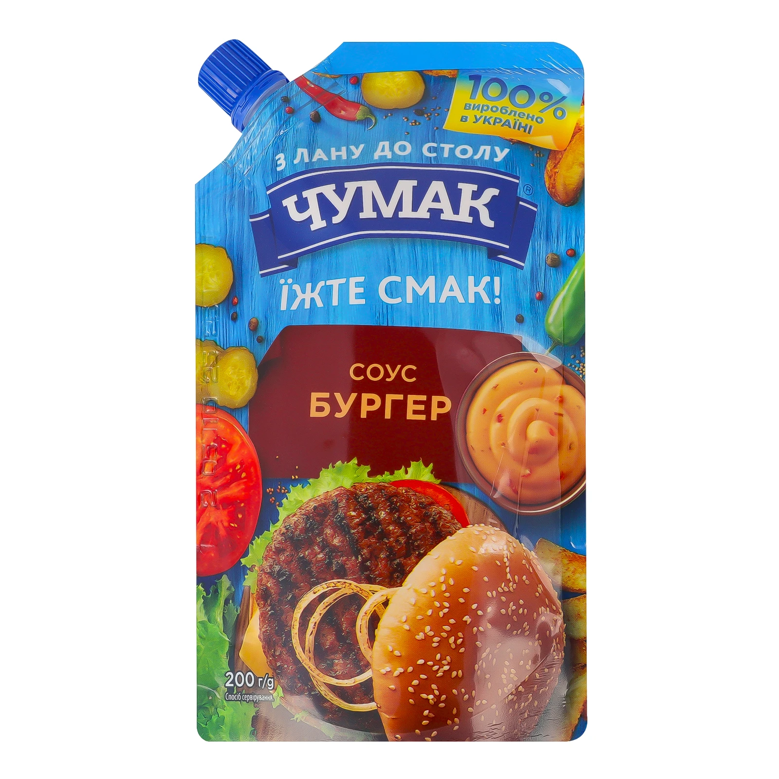Соус Чумак Бургер 200г Фото №:1