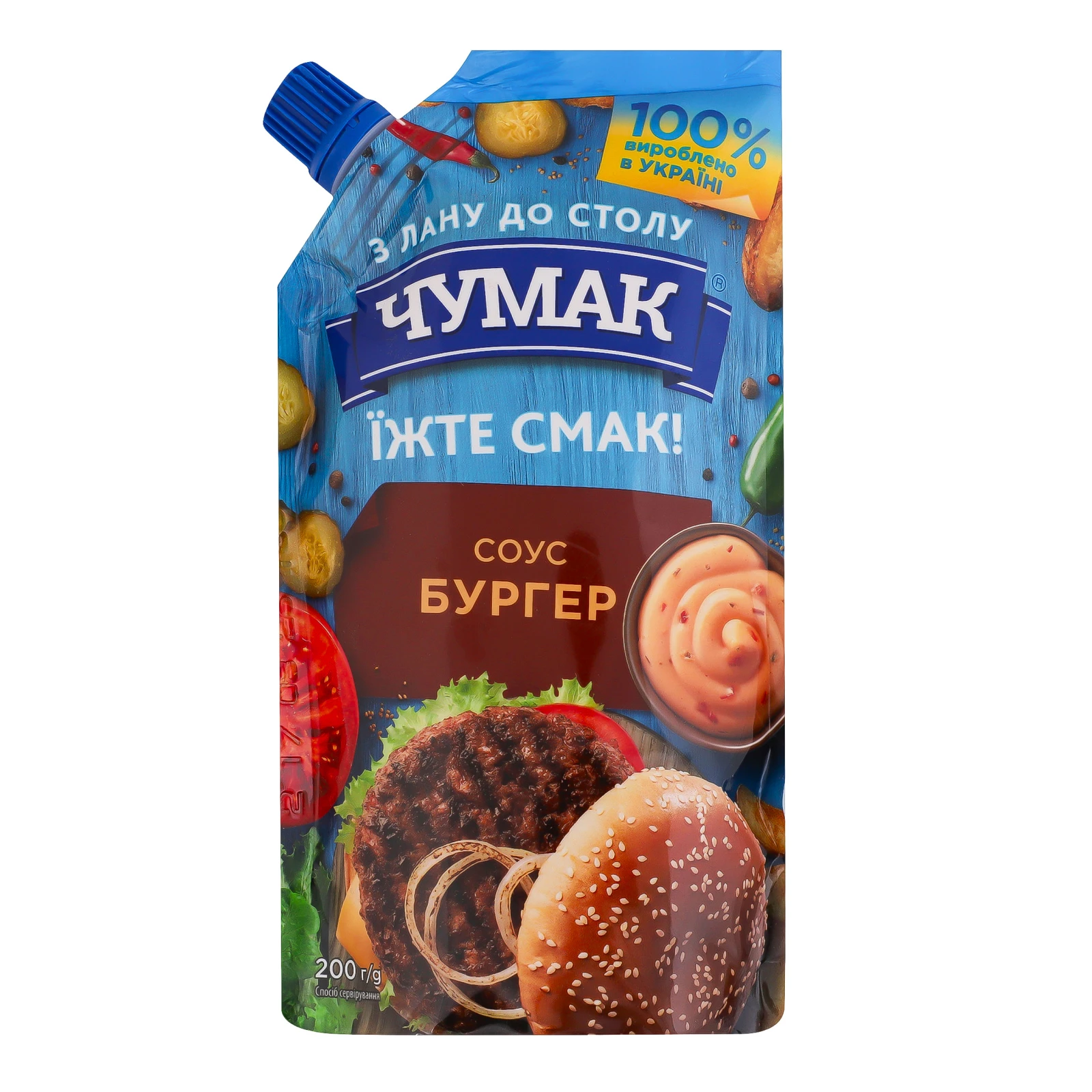 Соус Чумак Бургер 200г Фото №:1