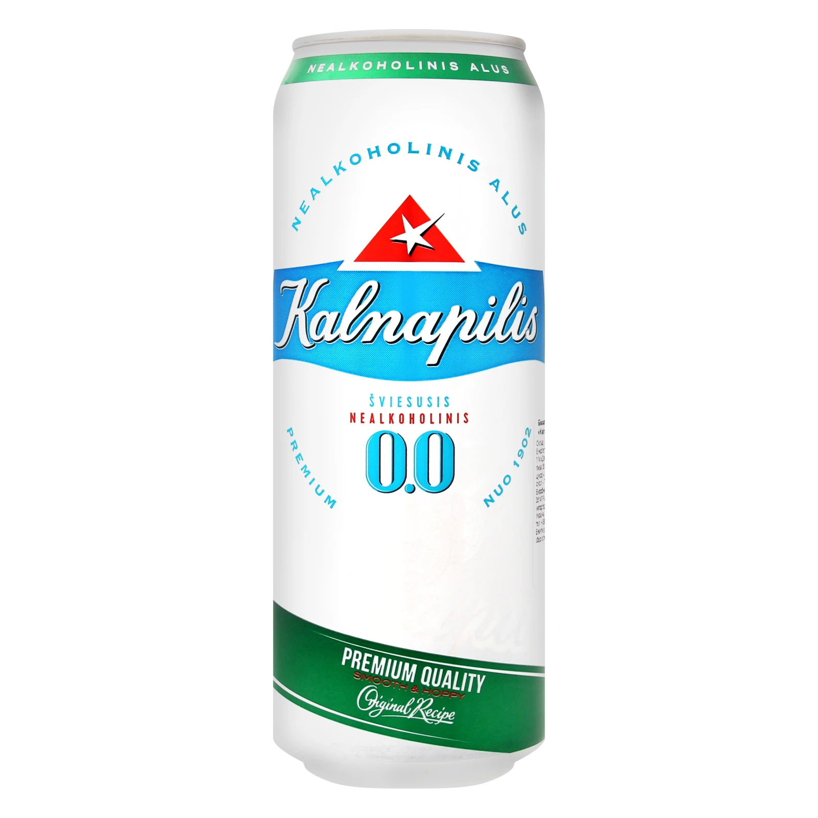 Пиво Kalnapilis 0,5л б/алк з/б Фото №:1