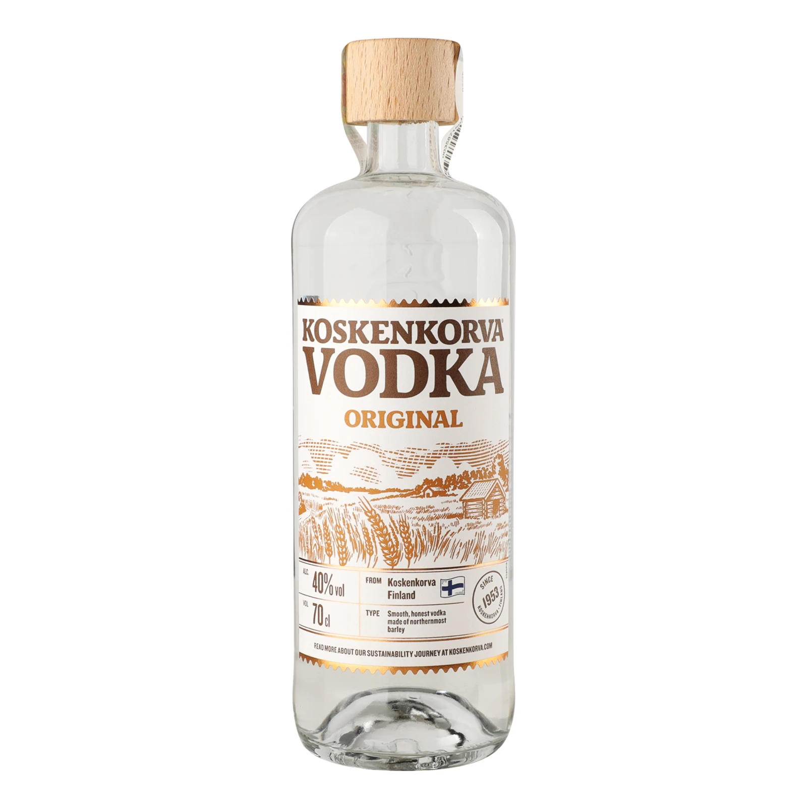 Горілка Koskenkorva Original 40% 0.7л