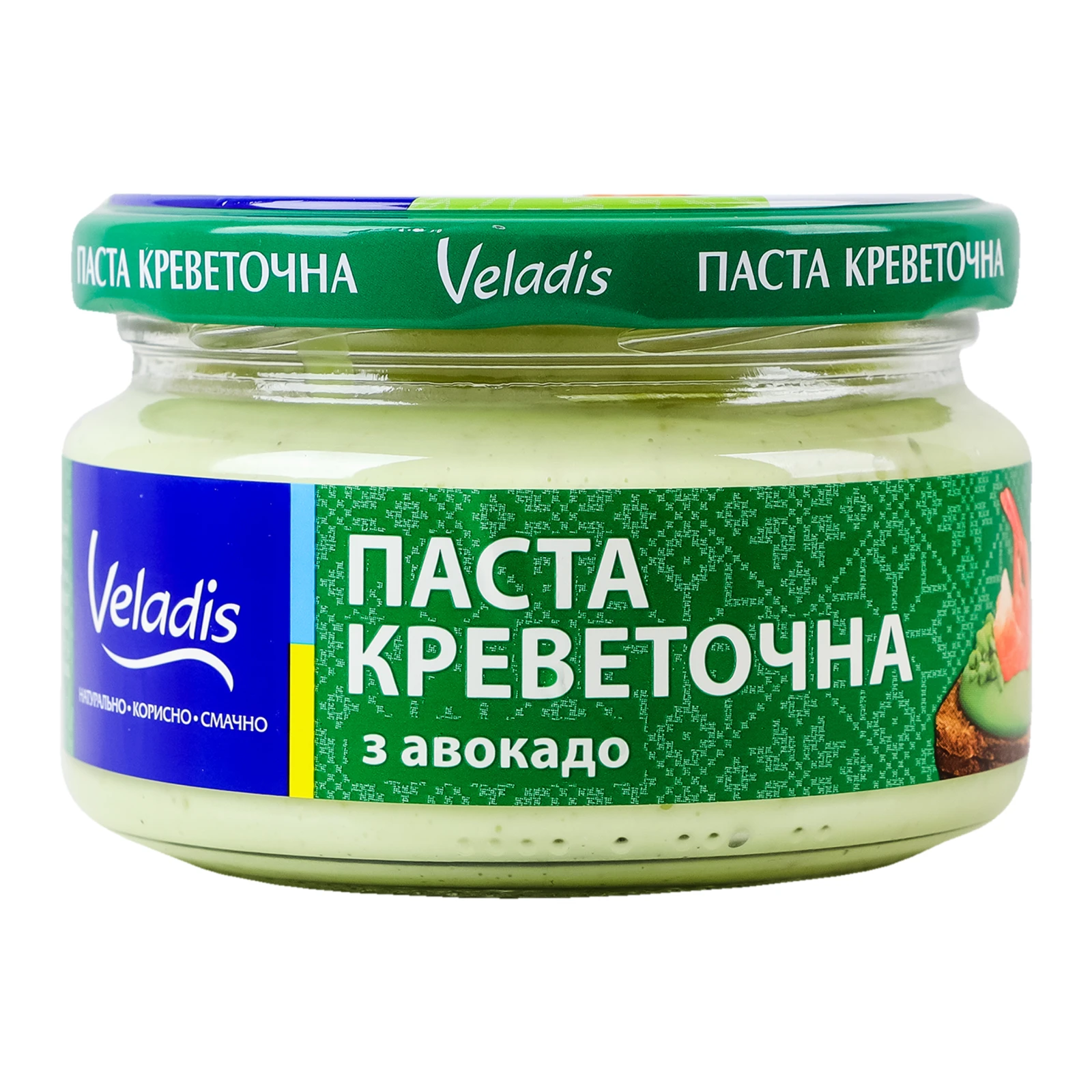 Паста Veladis креветочна з авокадо 160г Фото №:1
