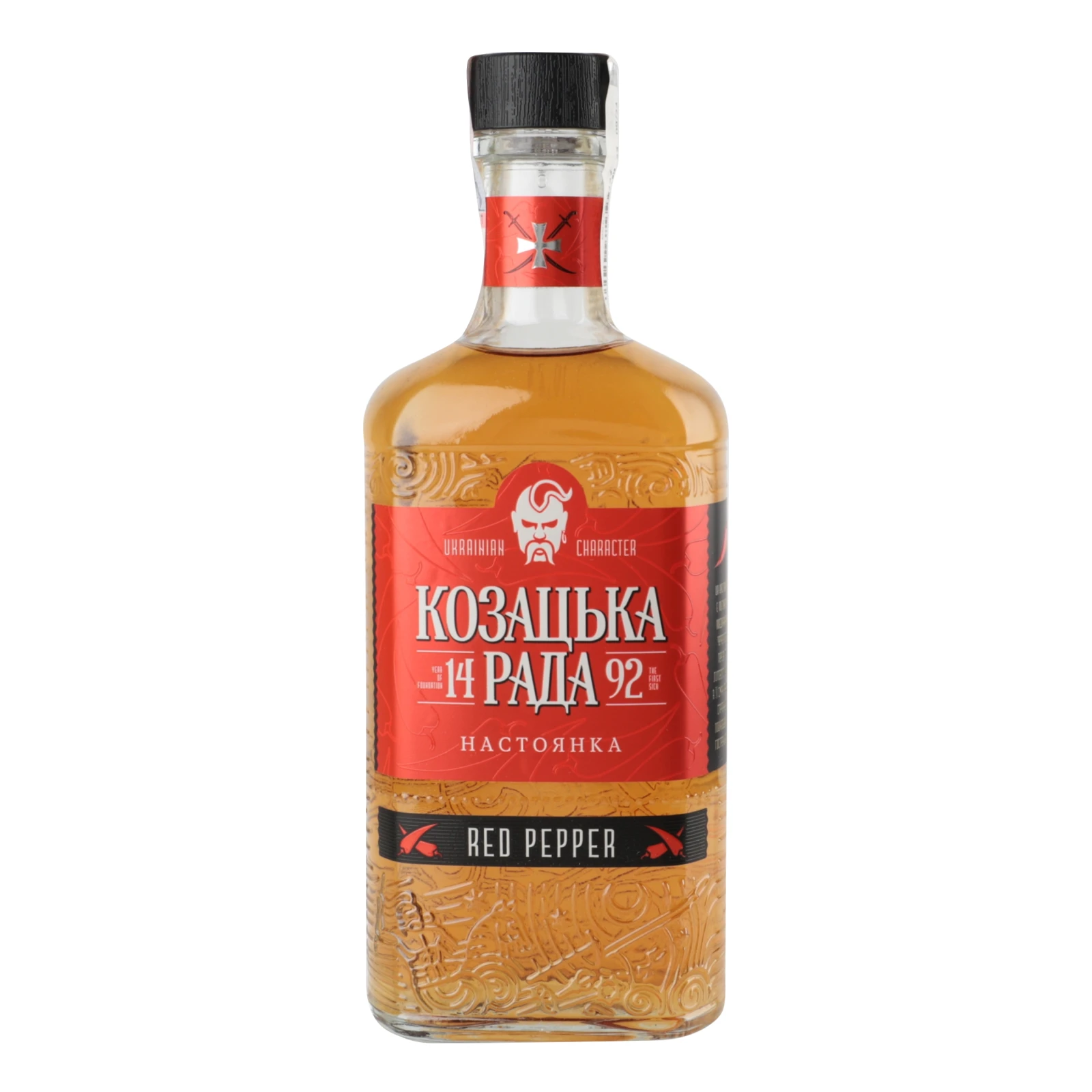 Настоянка Козацька Рада Перцева 40% 0.5л