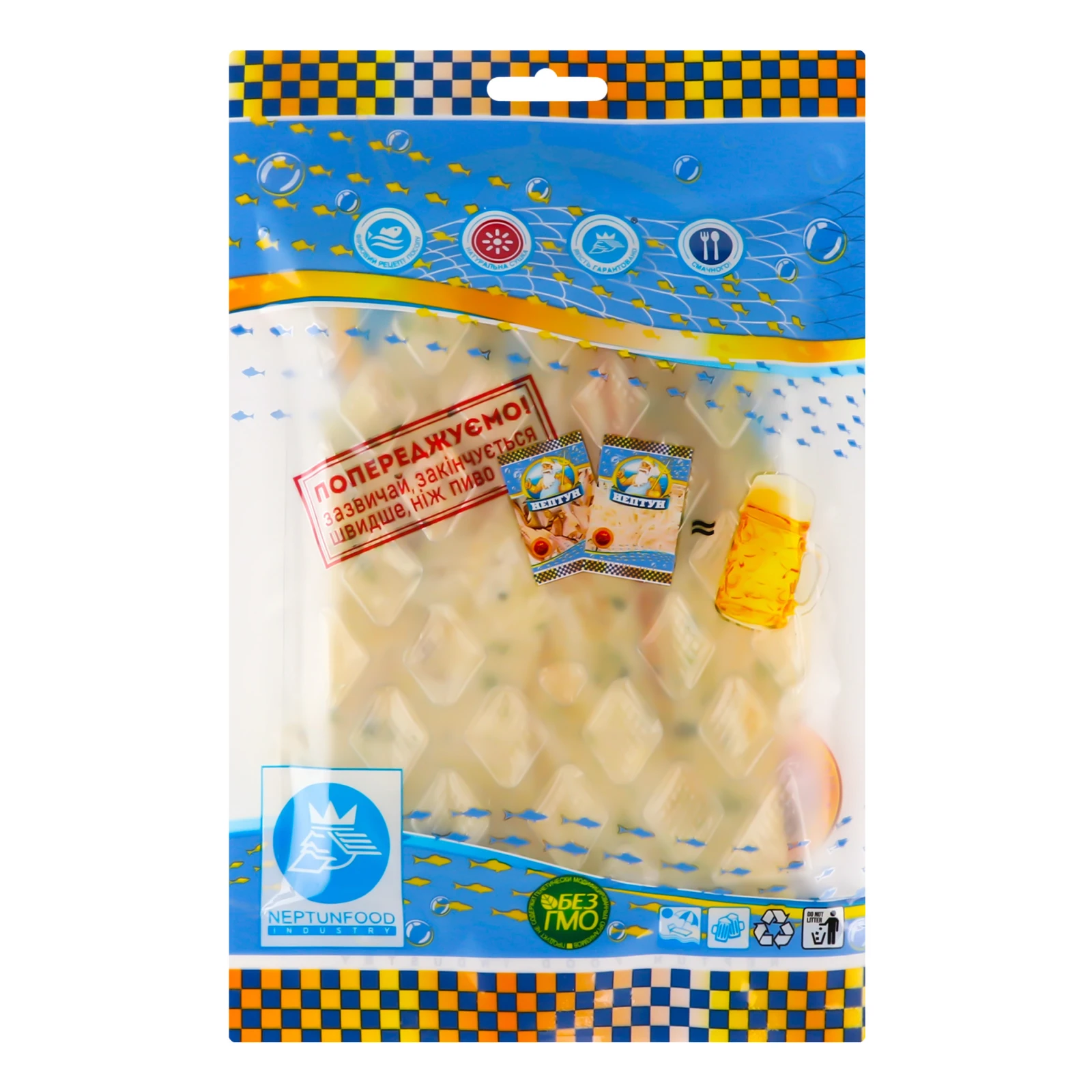 Мерланг Нептун Хіяші Вакаме солоно-сушений 60г Фото №:2