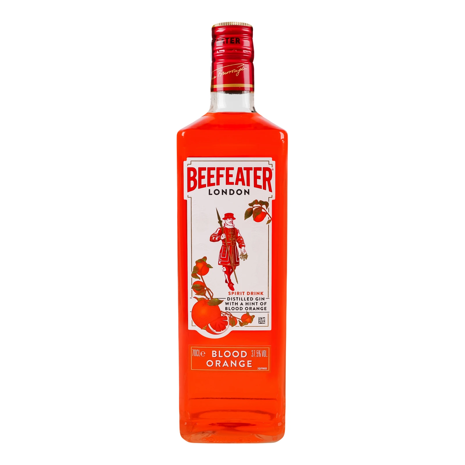Напій алкогольний Beefeater на основі джину Blood orange 37.5% 0.7л Фото навігації №:1