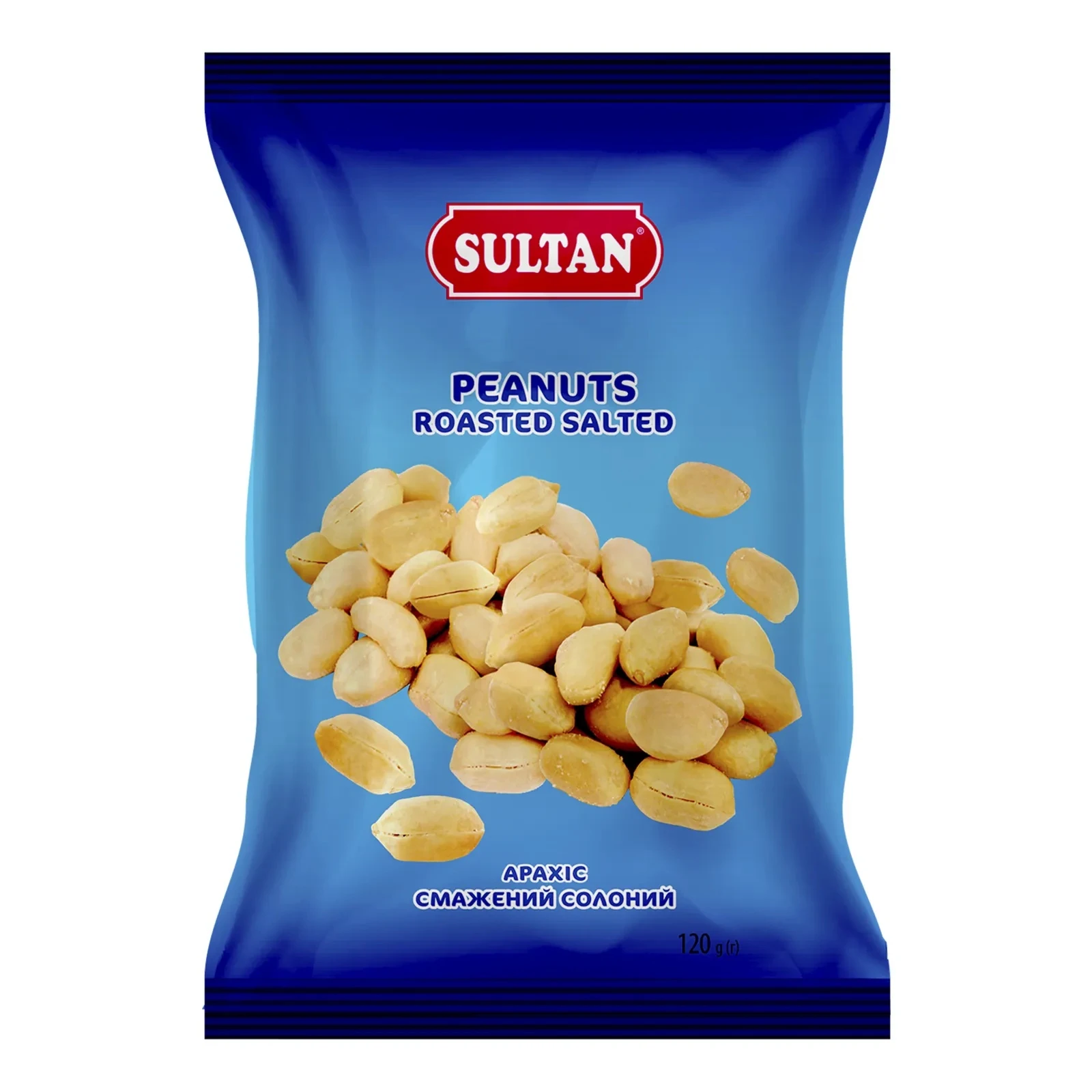 Арахіс Sultan смажений солоний 120г Фото №:1