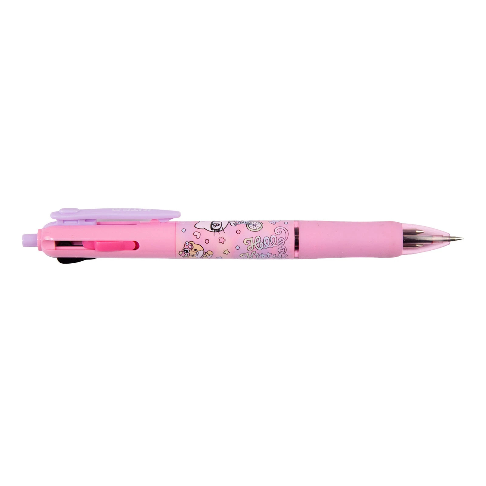 Ручка Kite кулькова Hello Kitty автоматична 4кольори 0,5мм Фото №:1