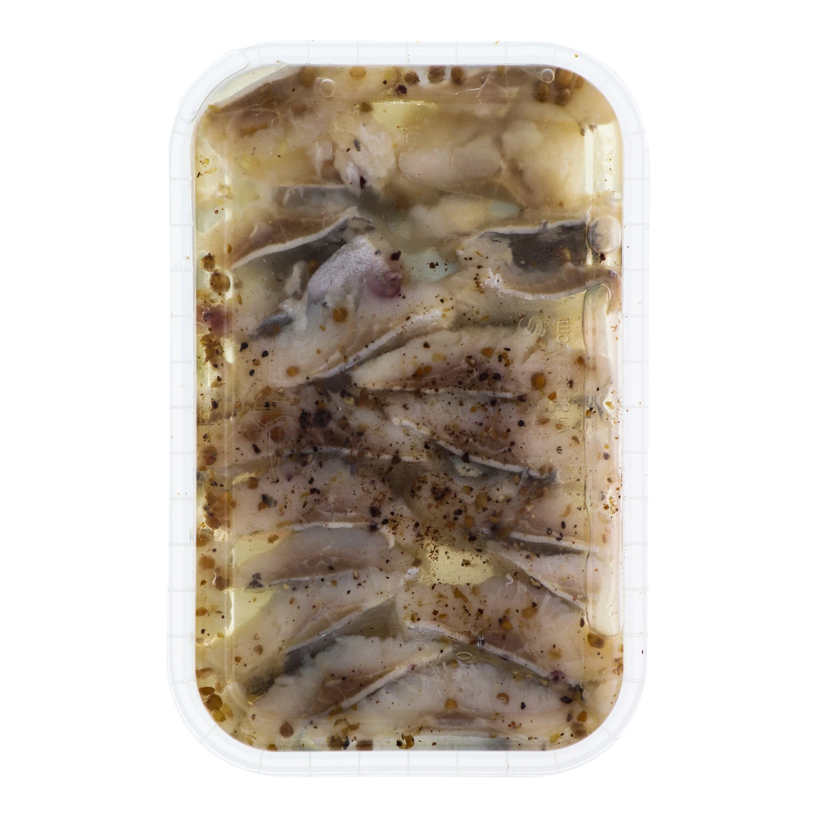 Оселедець Aqua Vita пряного посолу шматочки в олії 180г Фото №:2