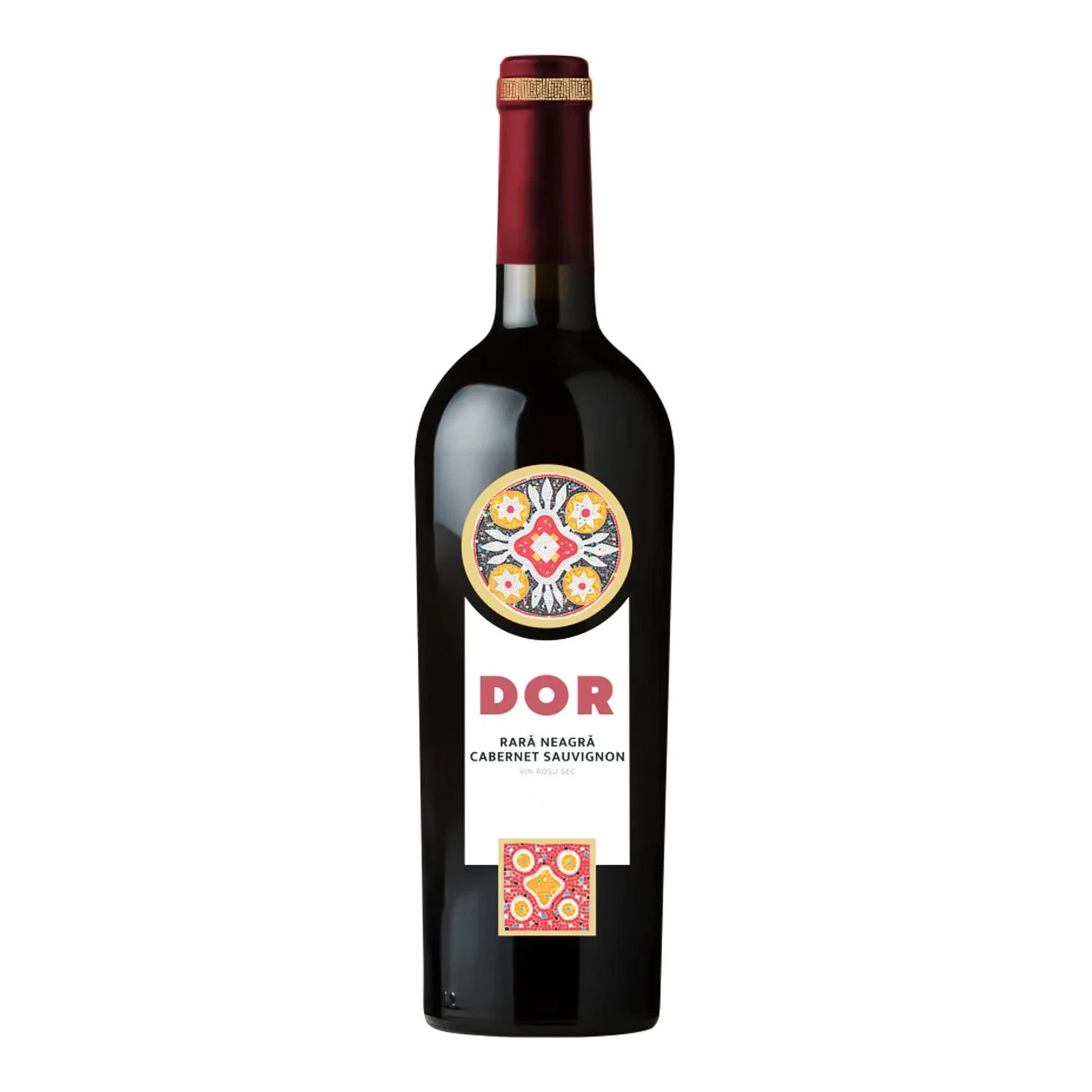 Вино Bostavan DOR Rara Neagra & Cabernet Sauvignon червоне сухе 13% 0.75л Фото №:1