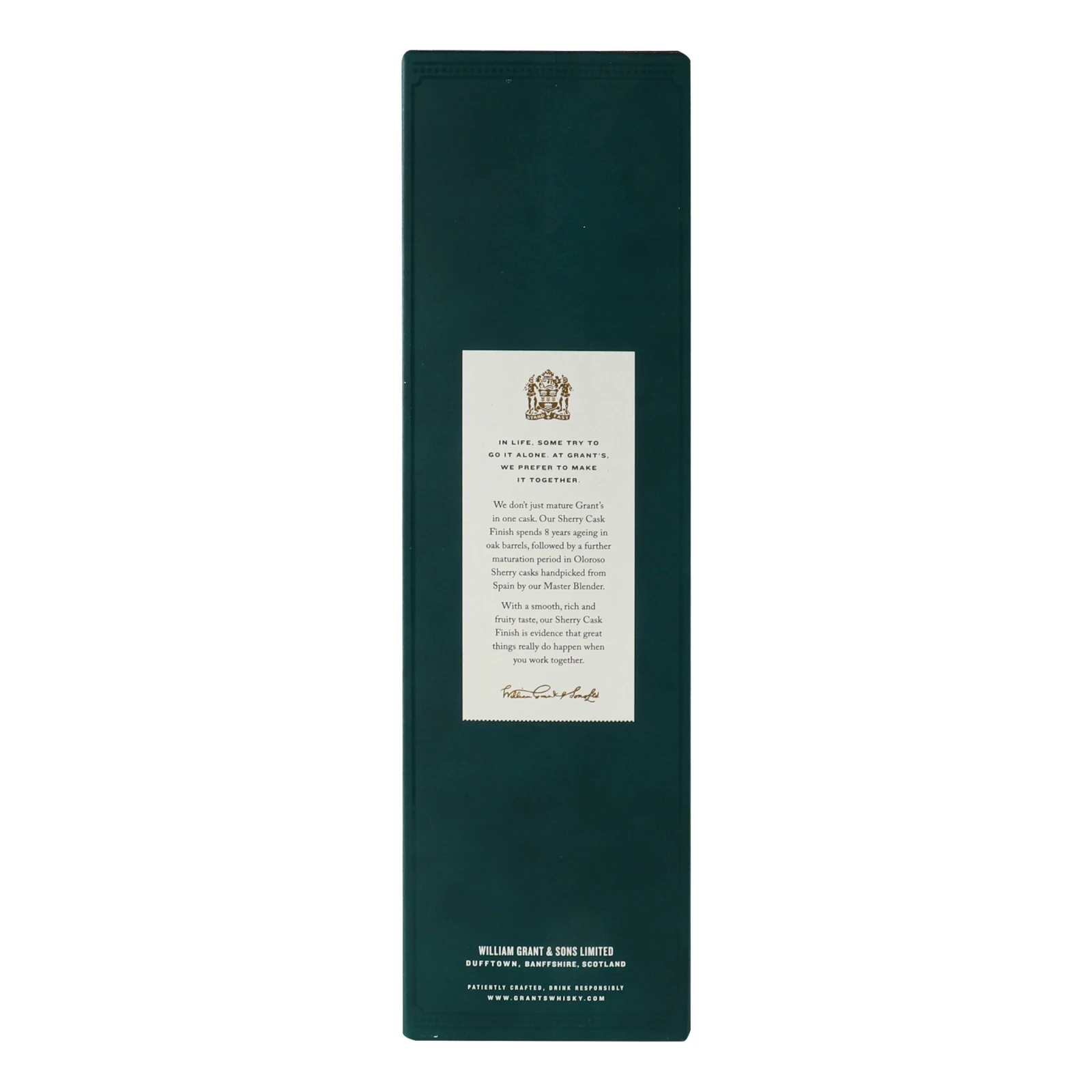 Віскі Grant`s 0,7л 40% Sherry Cask 8 рокiв фото 2