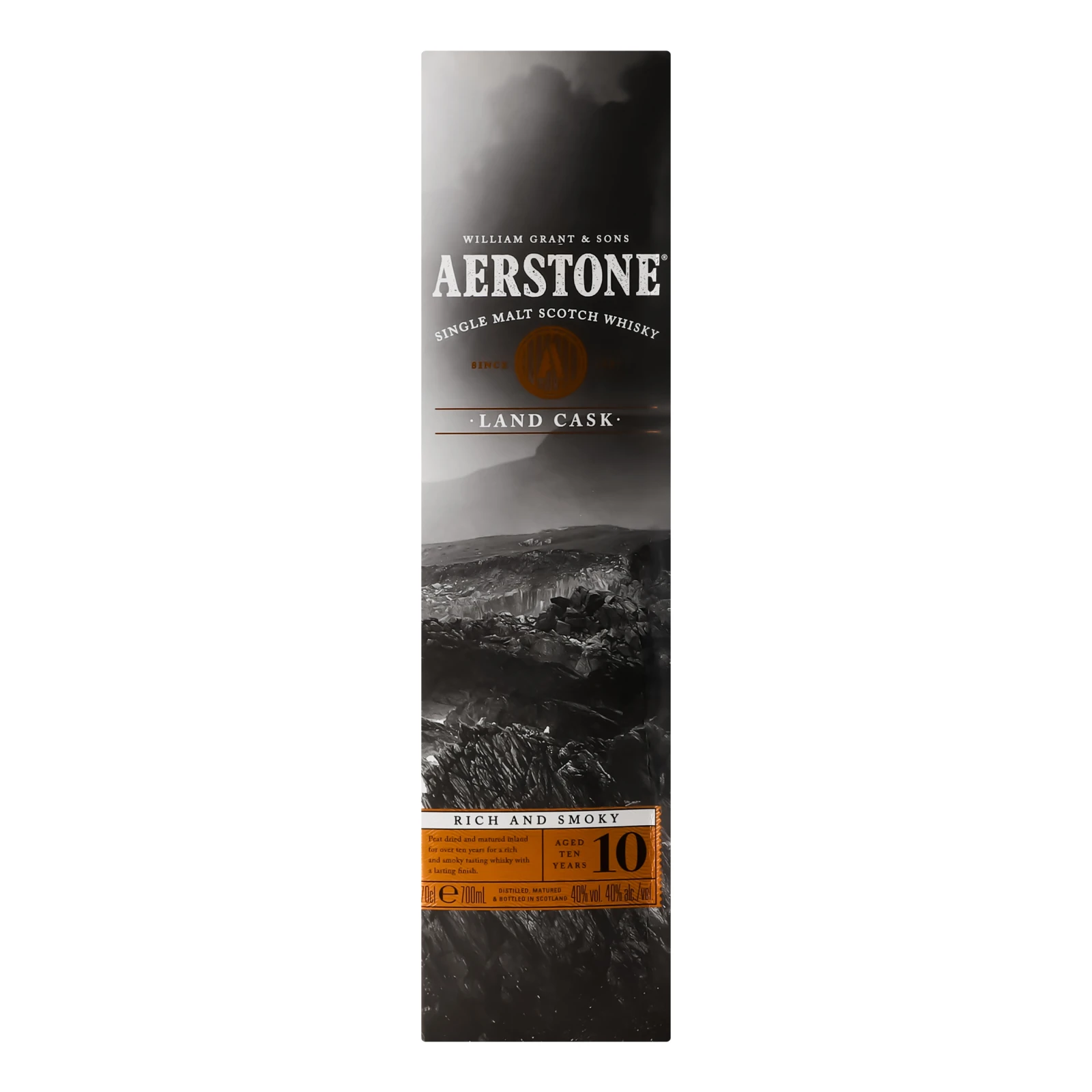 Віскі Aerstone Land Cask 10y.o 40% 0.7л Фото навігації №:1