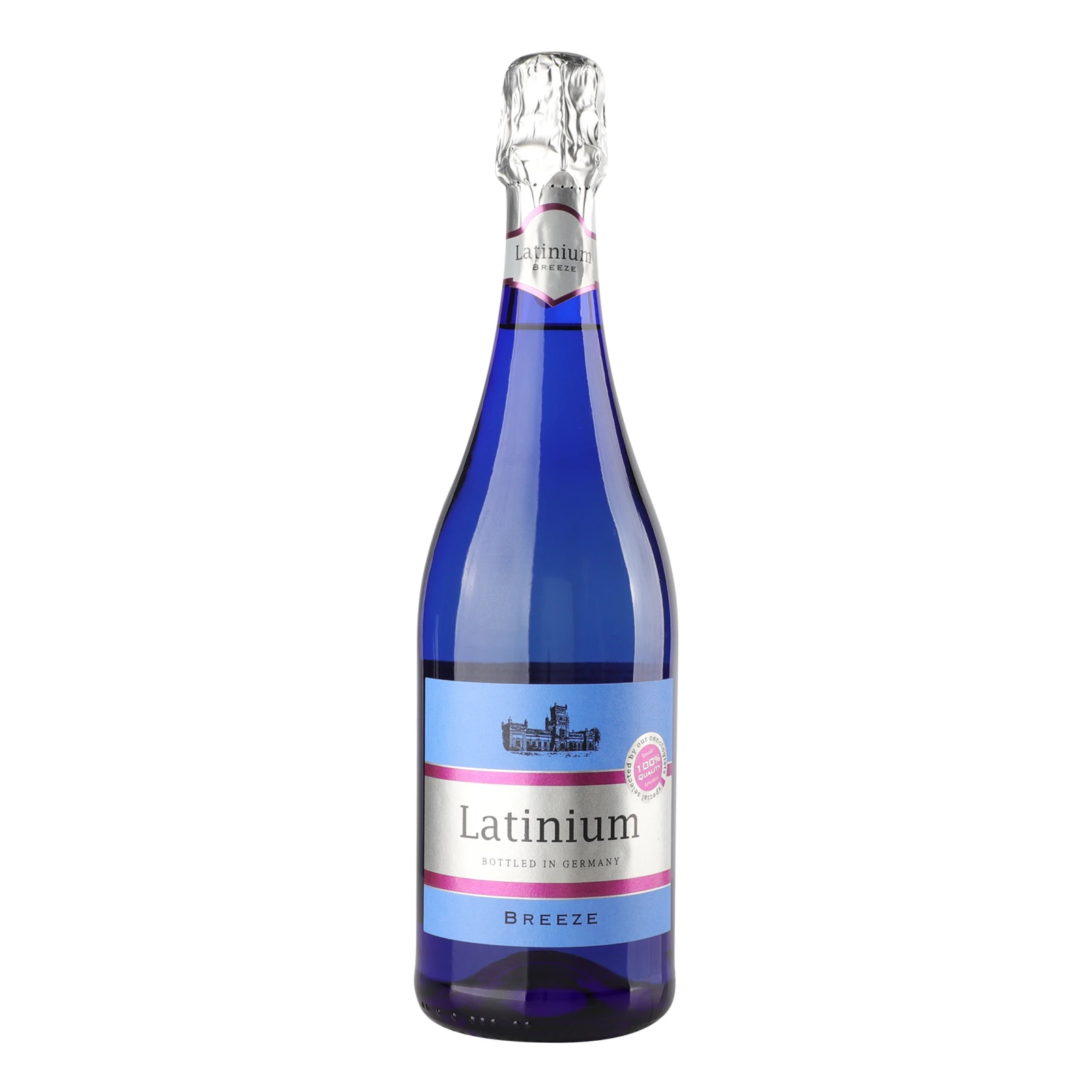 Напій алкогольний Latinium Breeze на основі вина білий напівсухий газований 8.5% 0.75л Фото №:1