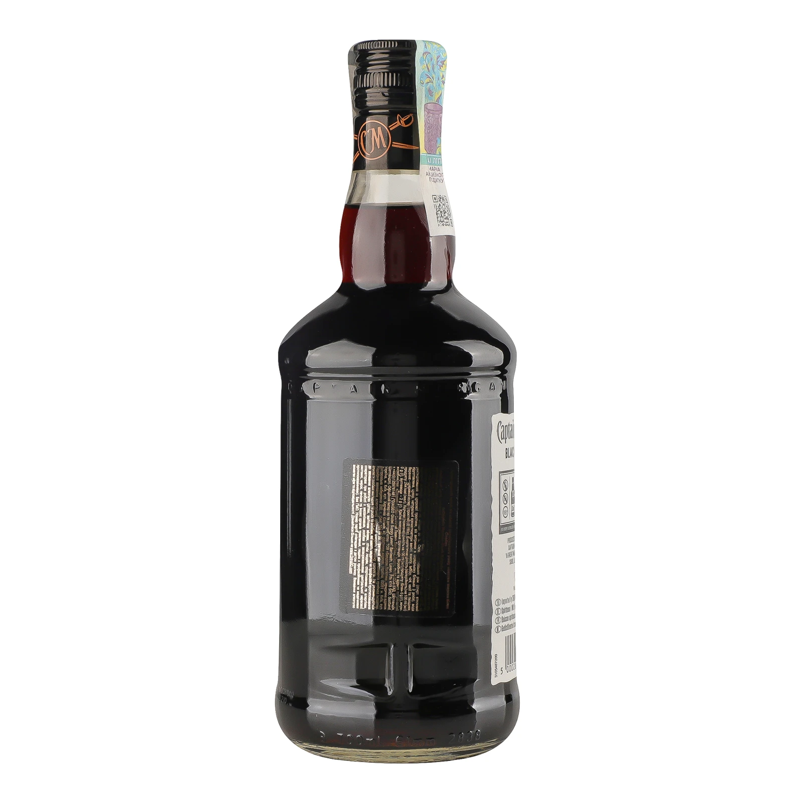 Напій алкогольний Captain Morgan Black Spiced на основі Карибського рому 40% 0.7л Фото №:2