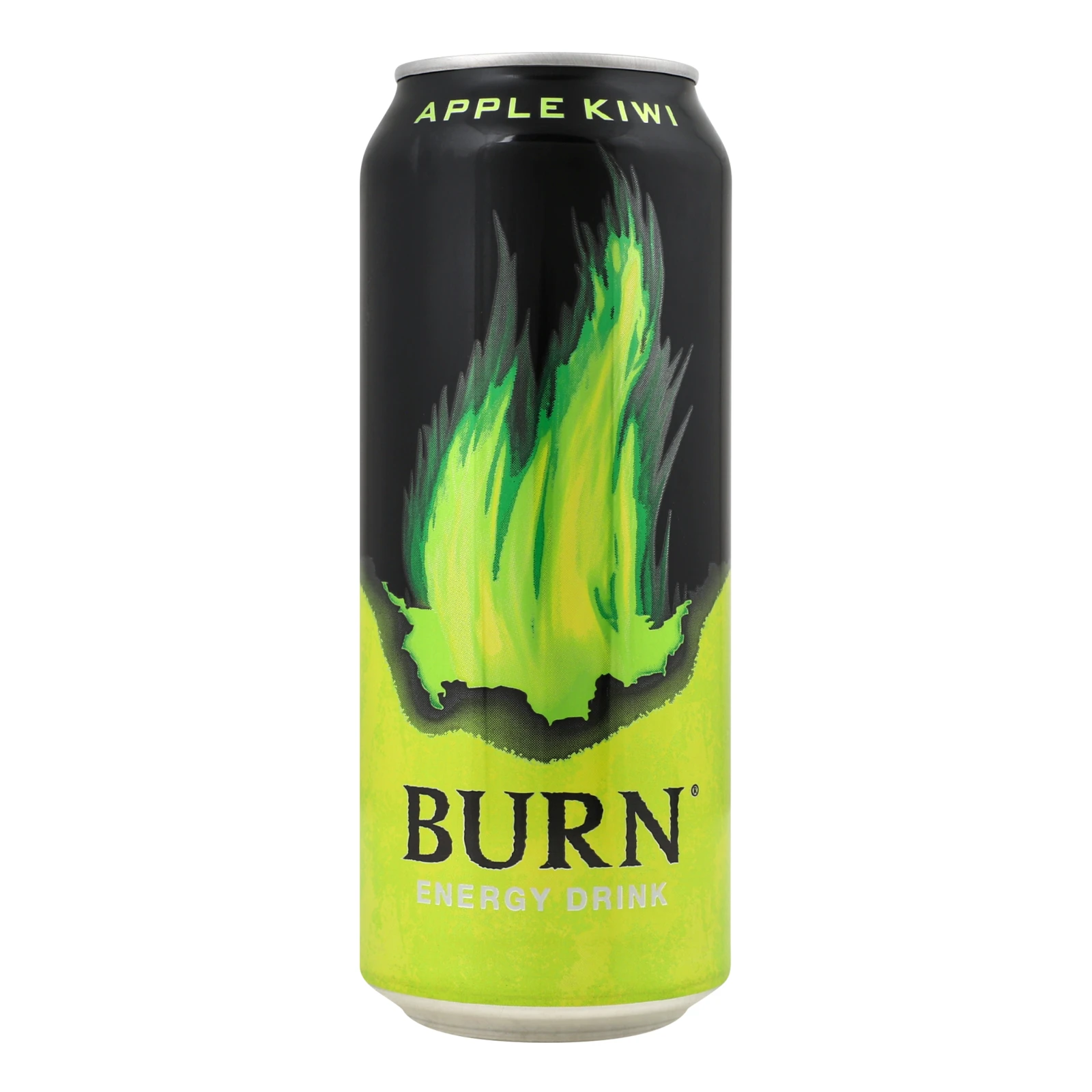 Напій енергетичний Burn безалкогольний сильногазований Apple-kiwi 0.5л