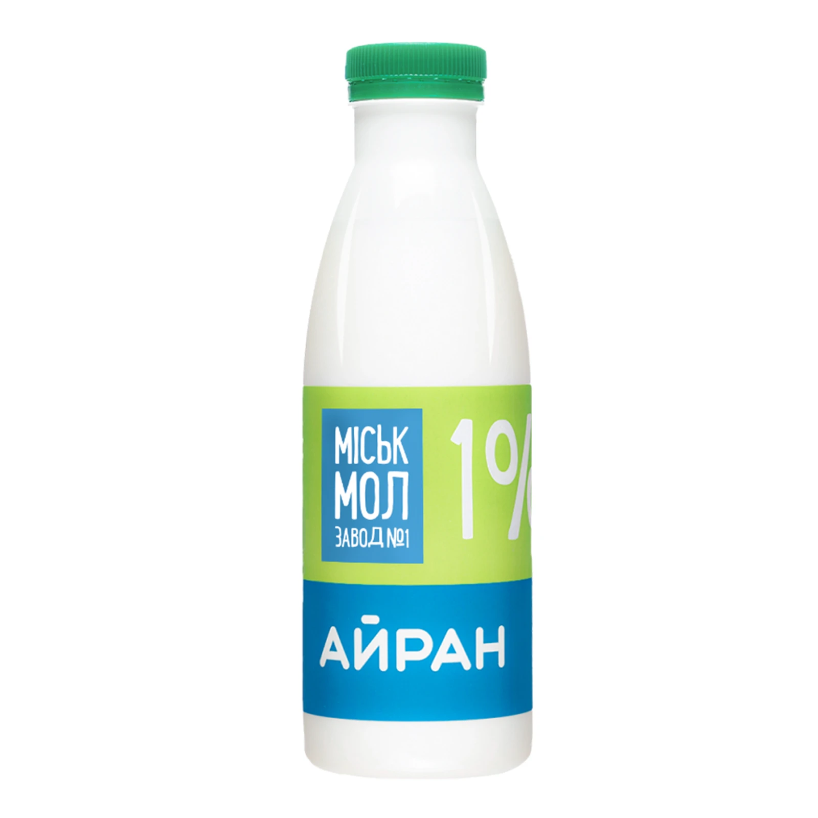 Айран Міськмолзавод №1 1% 500г Фото навігації №:1